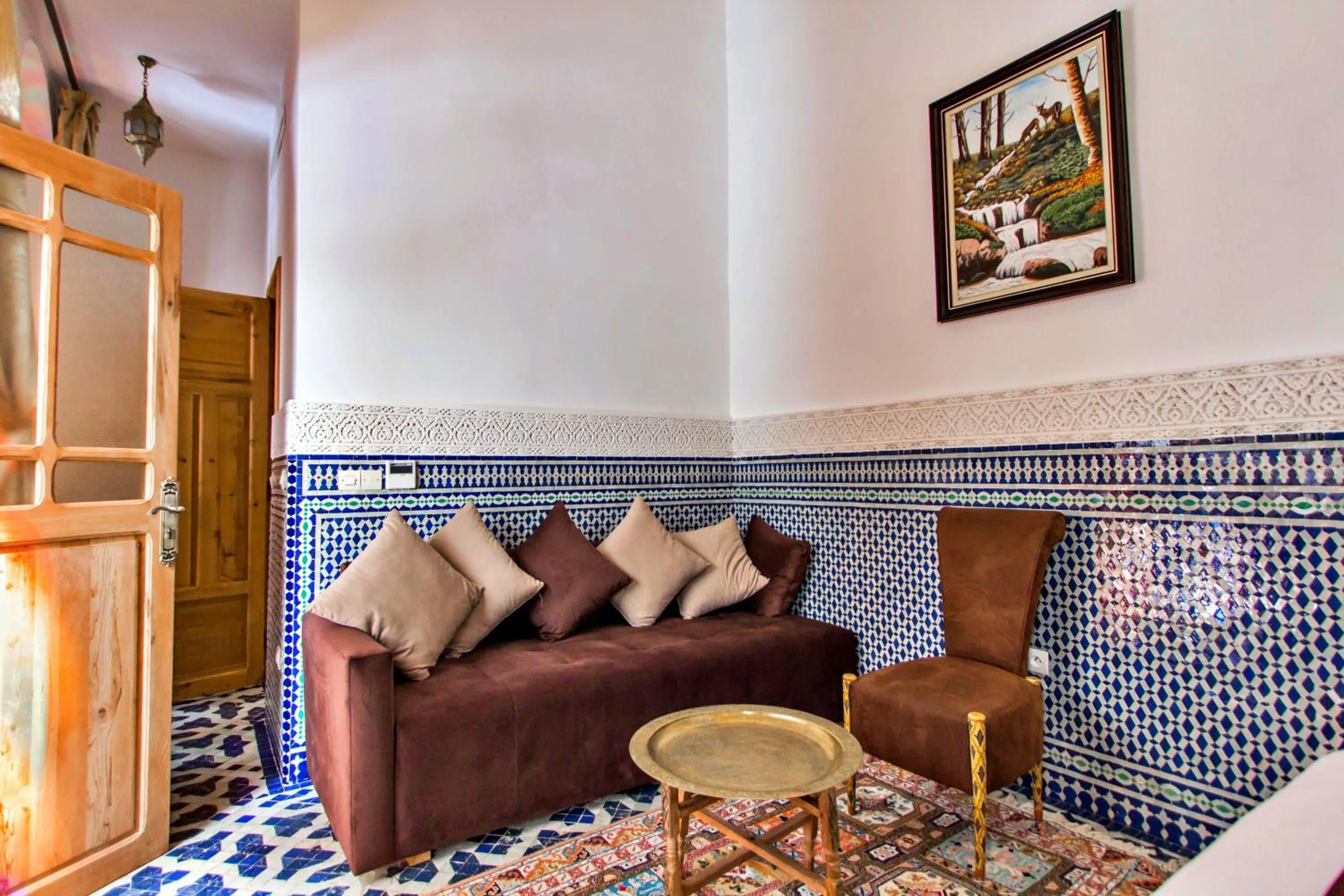 Living room in Riad Marjana suites & Spa