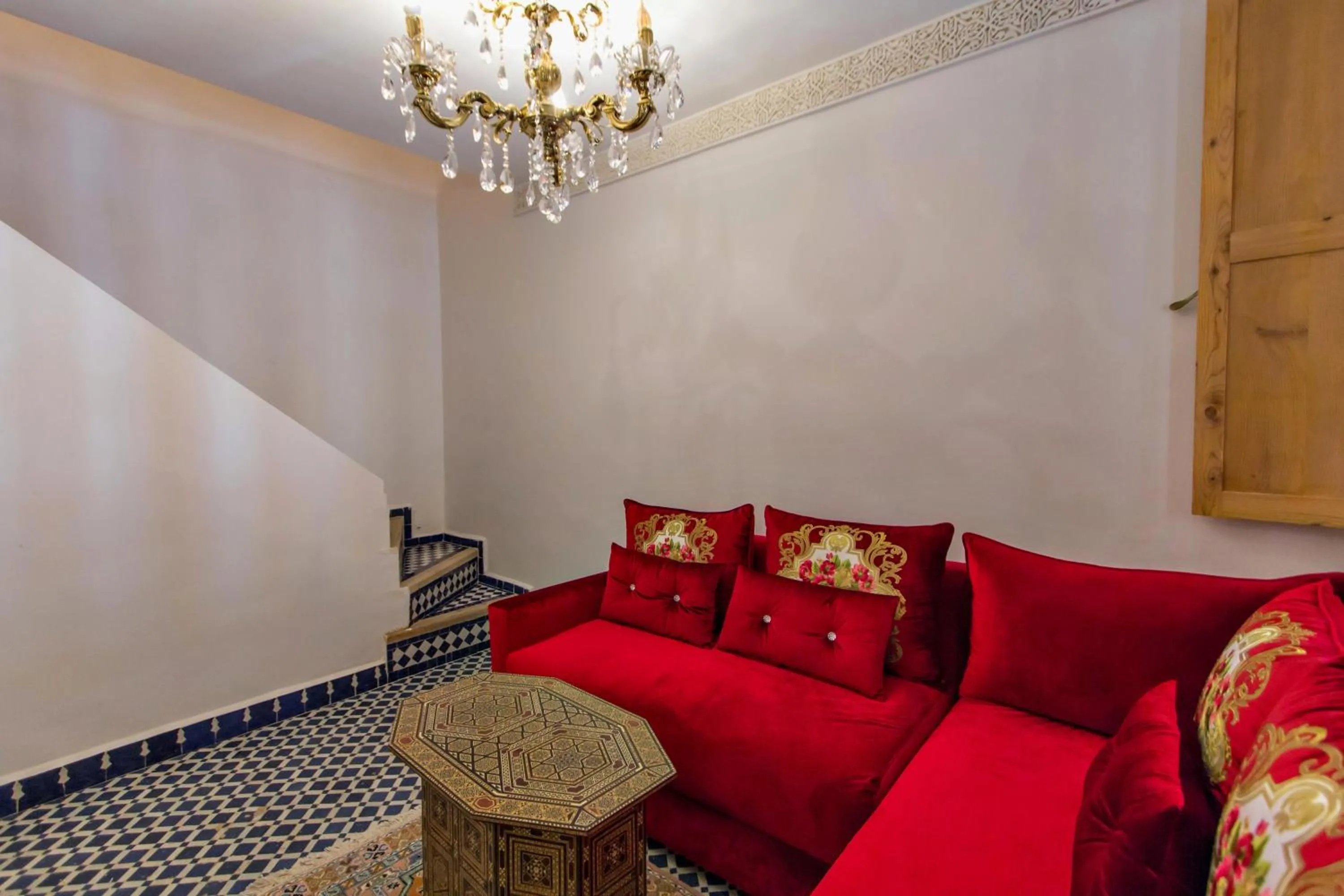 Living room in Riad Marjana suites & Spa