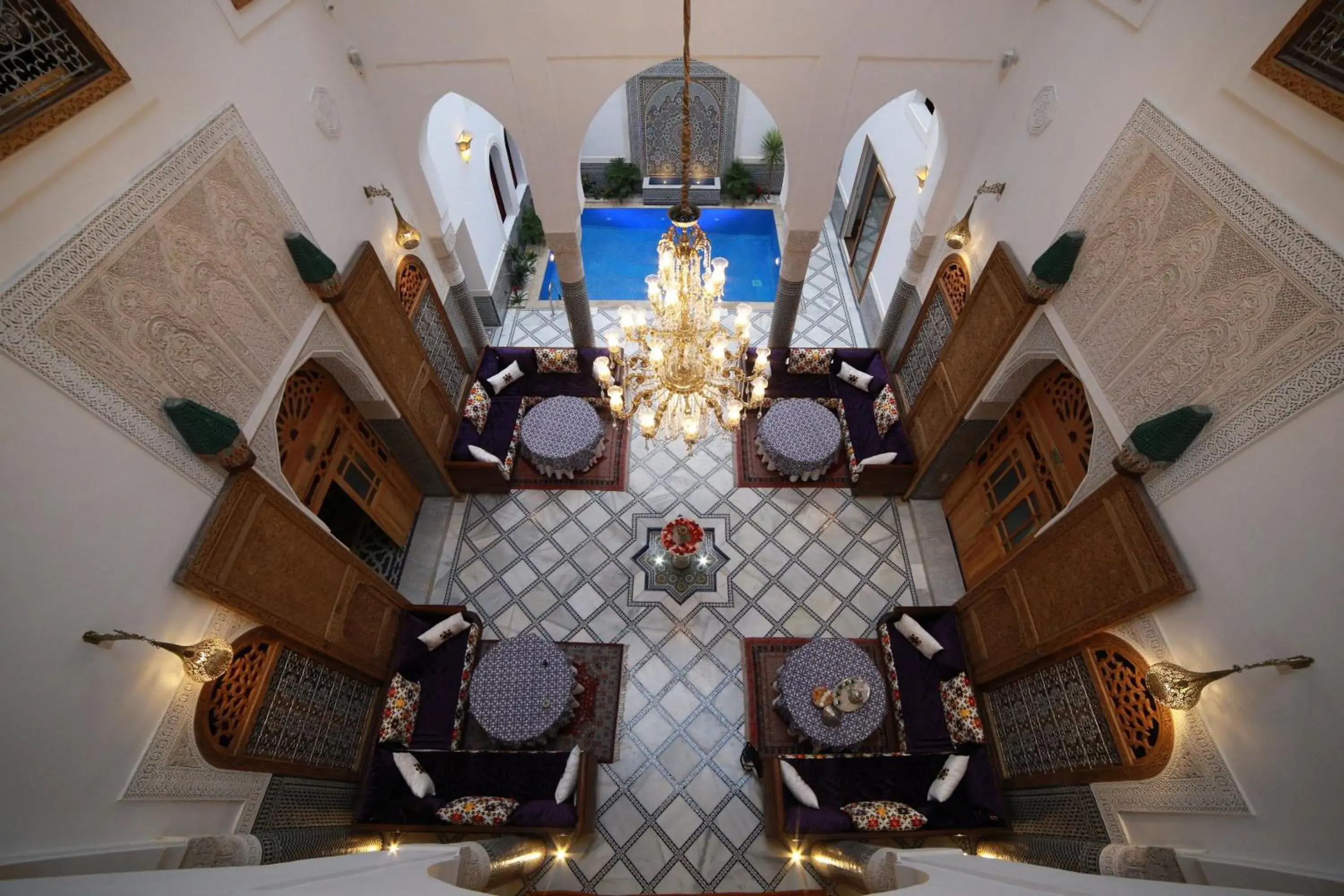 Lobby or reception in Riad Marjana suites & Spa Lobby or reception in Riad Marjana suites & Spa