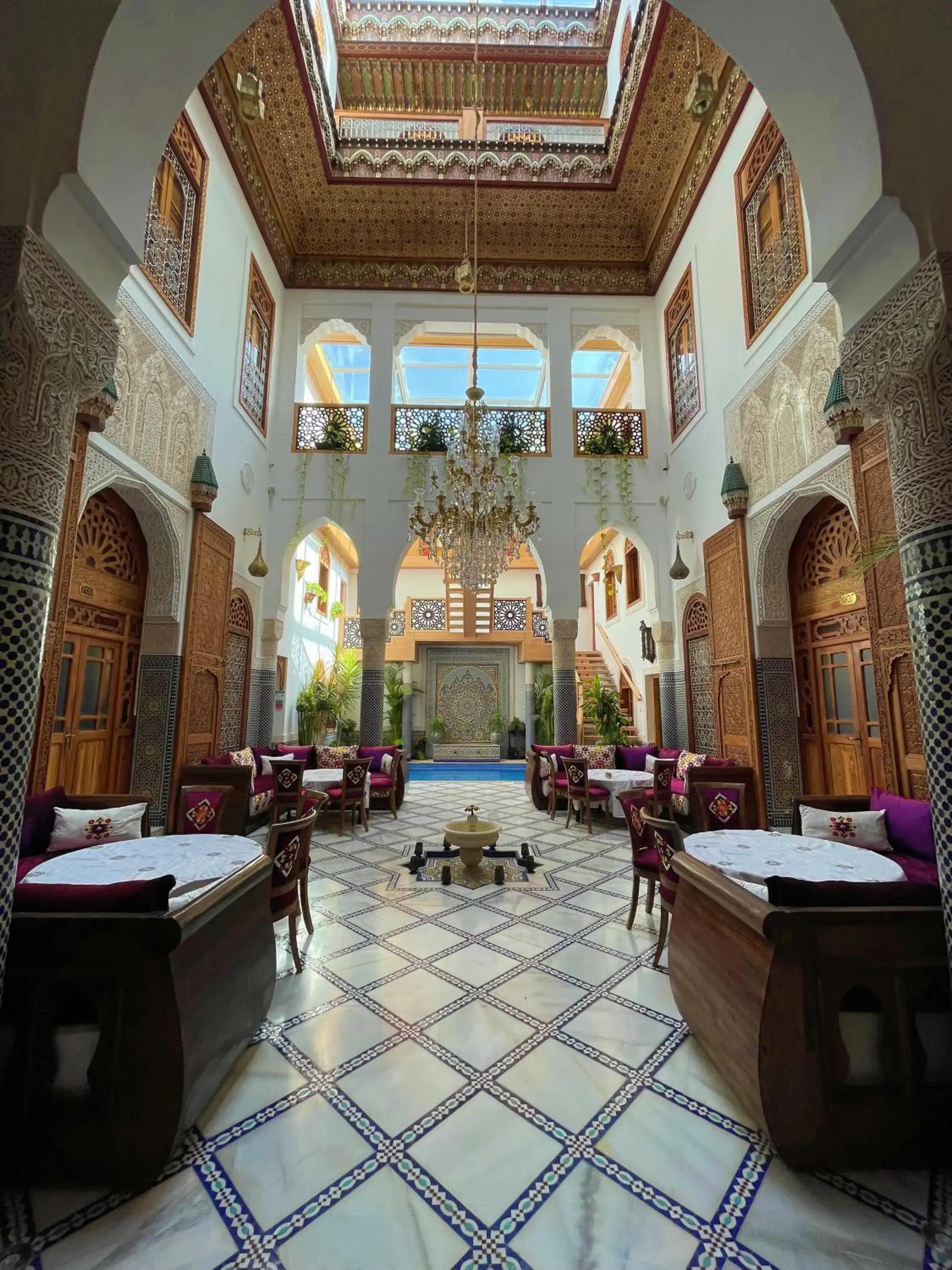 Lobby or reception in Riad Marjana suites & Spa Lobby or reception in Riad Marjana suites & Spa