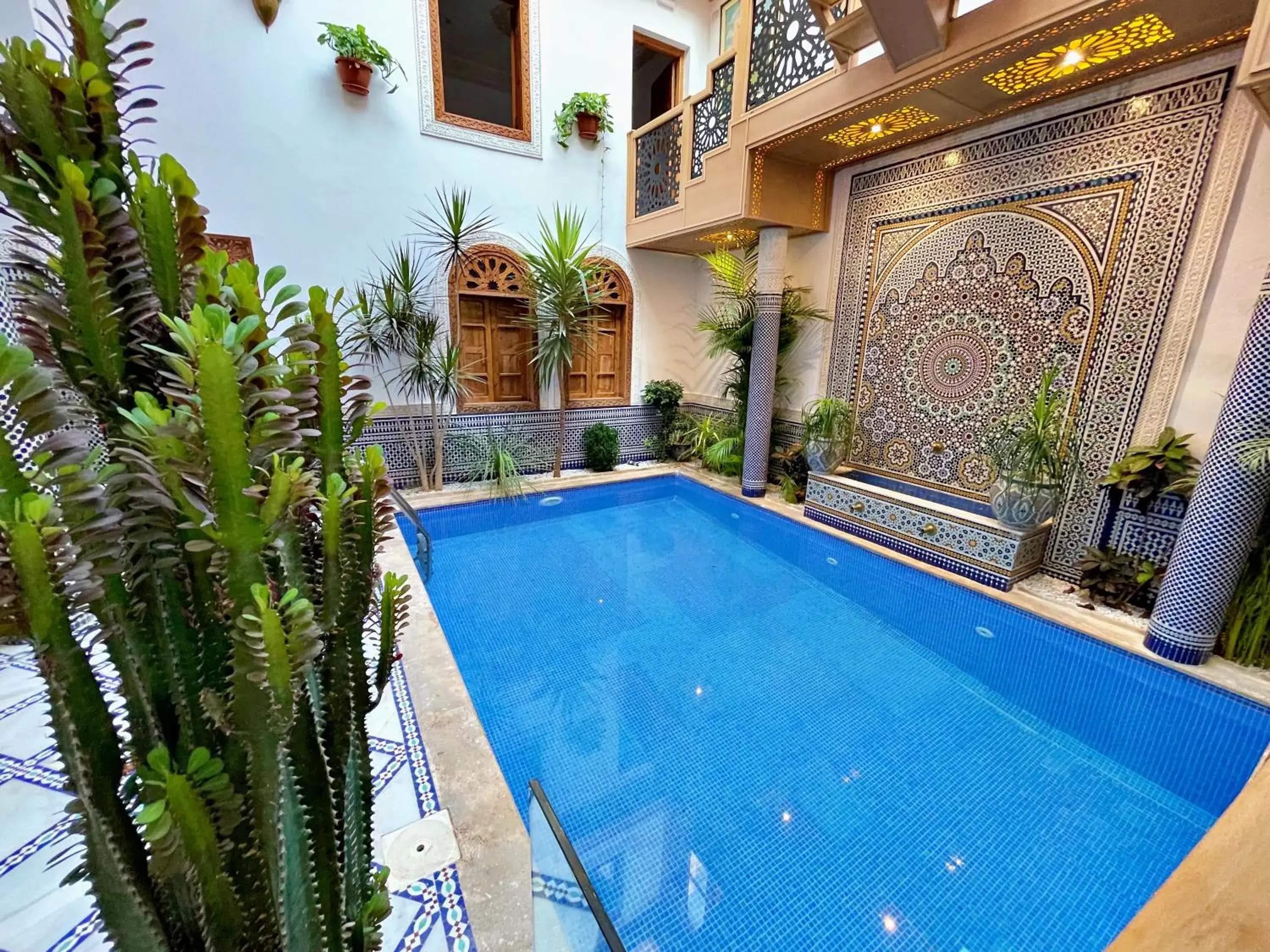 Pool view in Riad Marjana suites & Spa Pool view in Riad Marjana suites & Spa