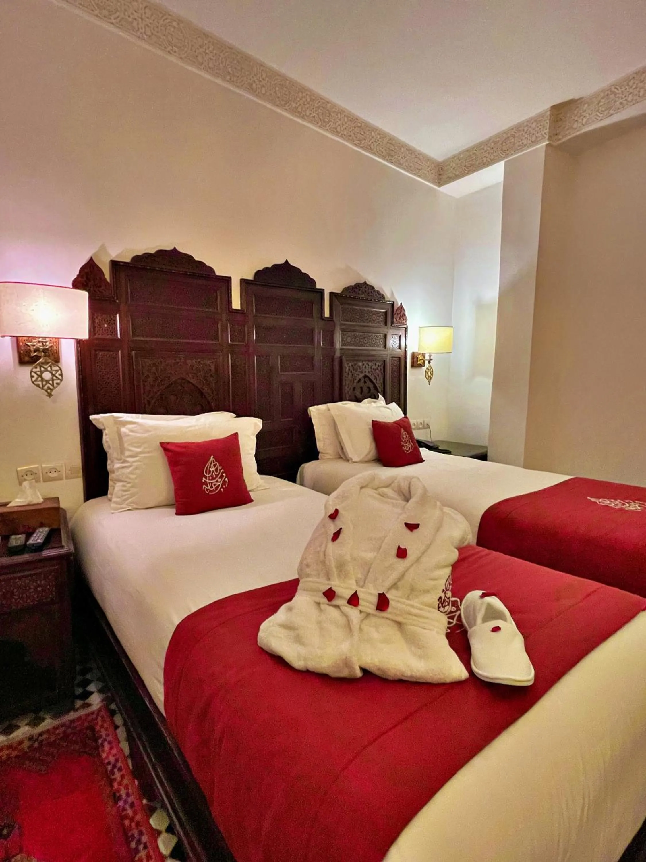 Bed in Riad Marjana suites & Spa