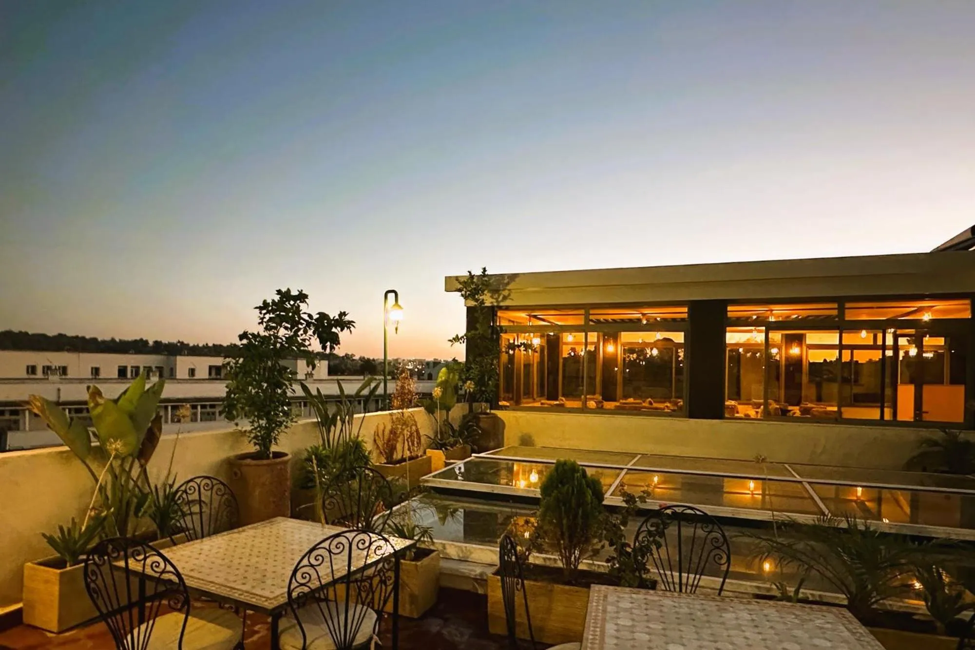 Patio in Riad Marjana suites & Spa