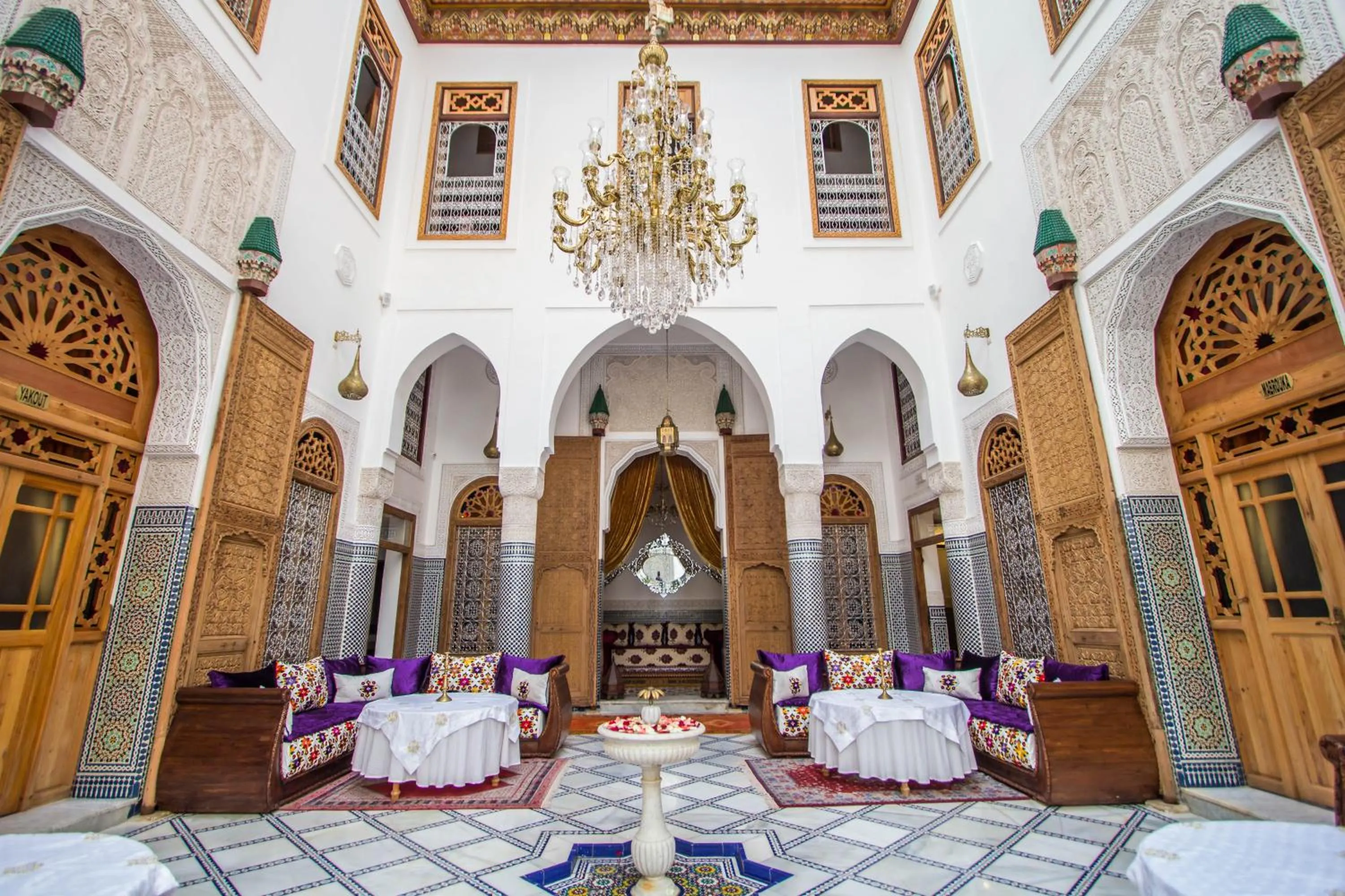 Lobby or reception in Riad Marjana suites & Spa