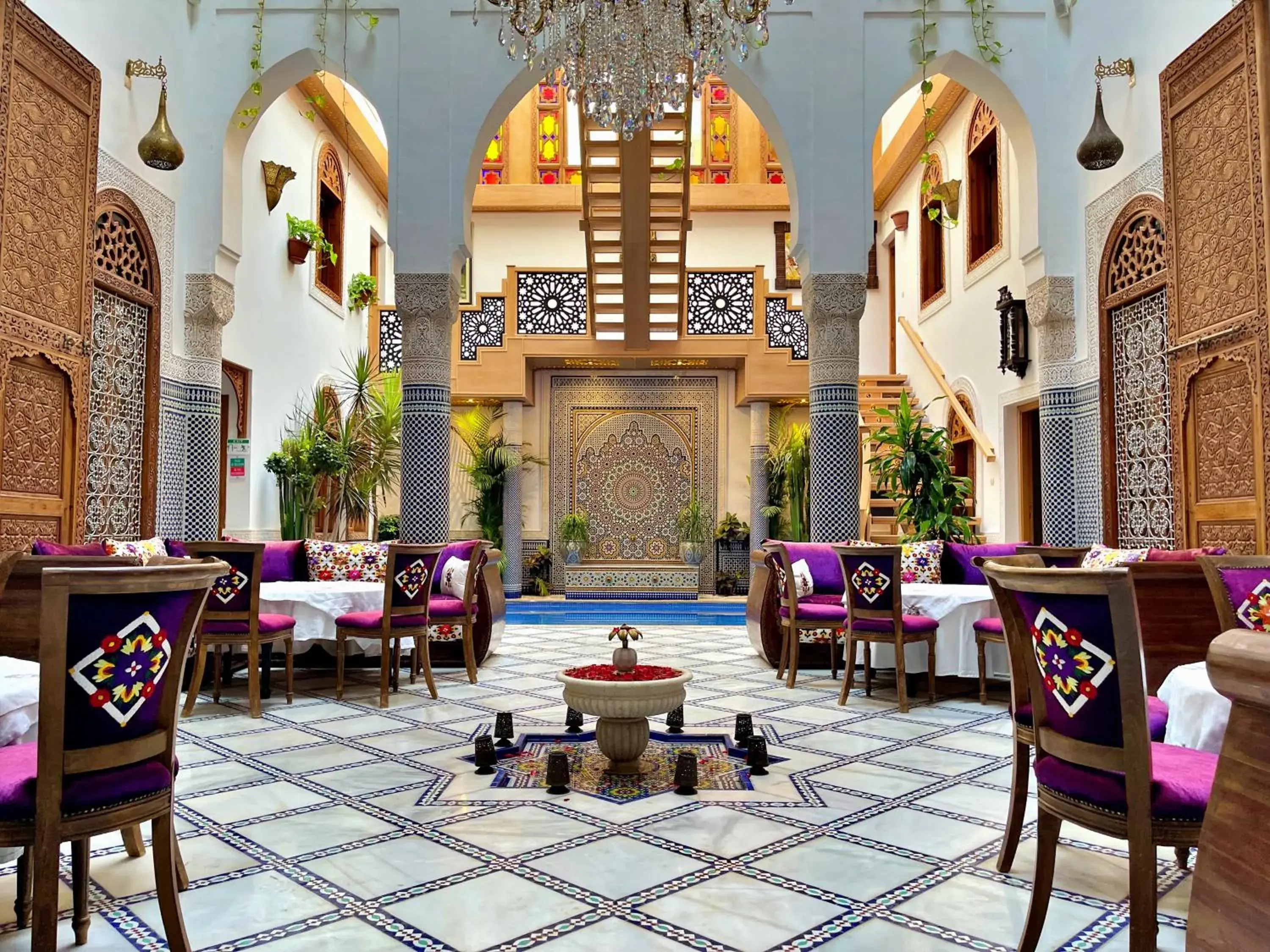 Lobby or reception in Riad Marjana suites & Spa Lobby or reception in Riad Marjana suites & Spa