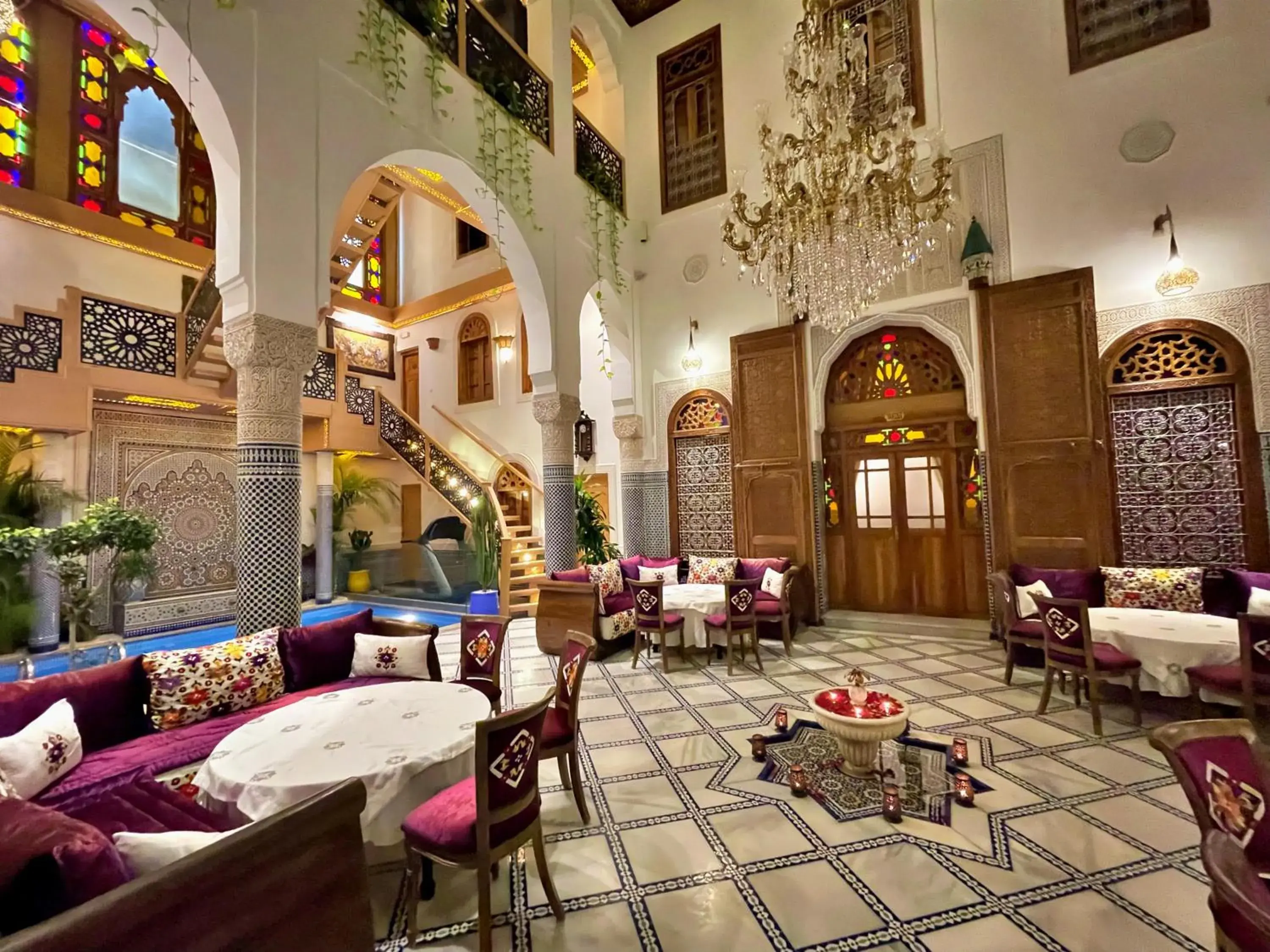 Restaurant/places to eat in Riad Marjana suites & Spa Restaurant/places to eat in Riad Marjana suites & Spa
