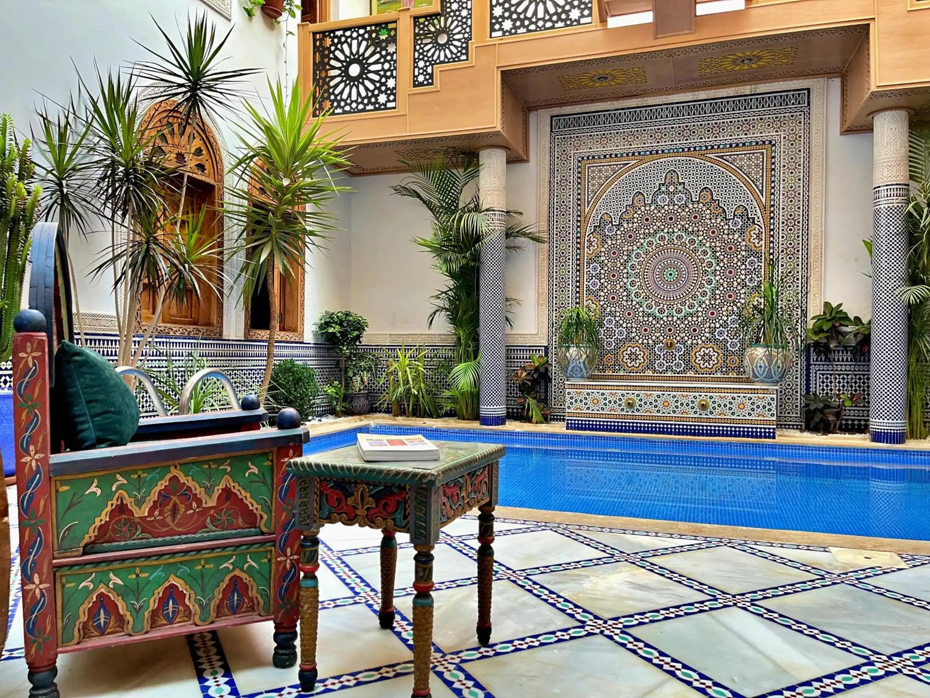 Swimming pool in Riad Marjana suites & Spa Swimming pool in Riad Marjana suites & Spa