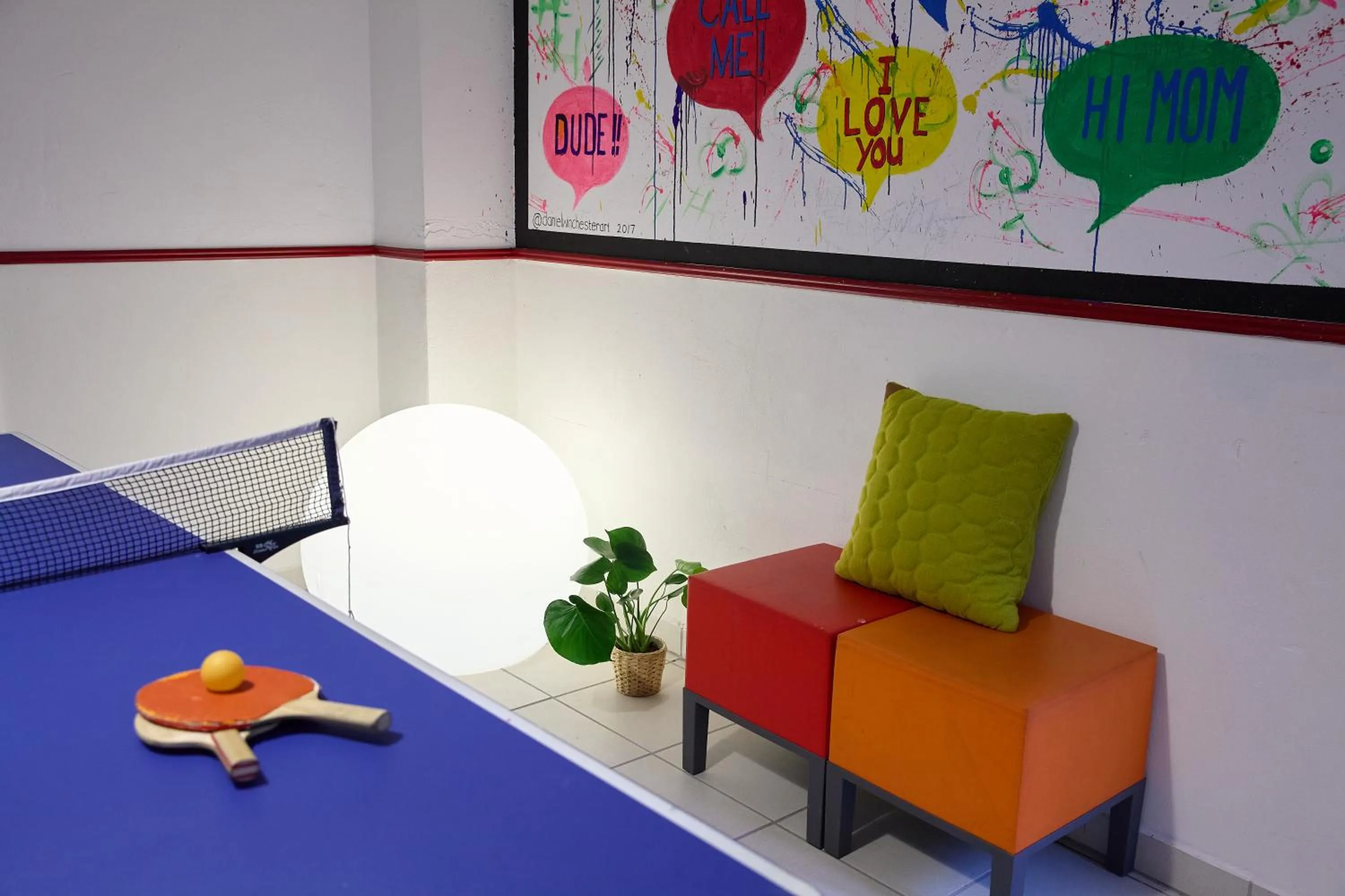 Communal lounge/ TV room in Annex Copenhagen