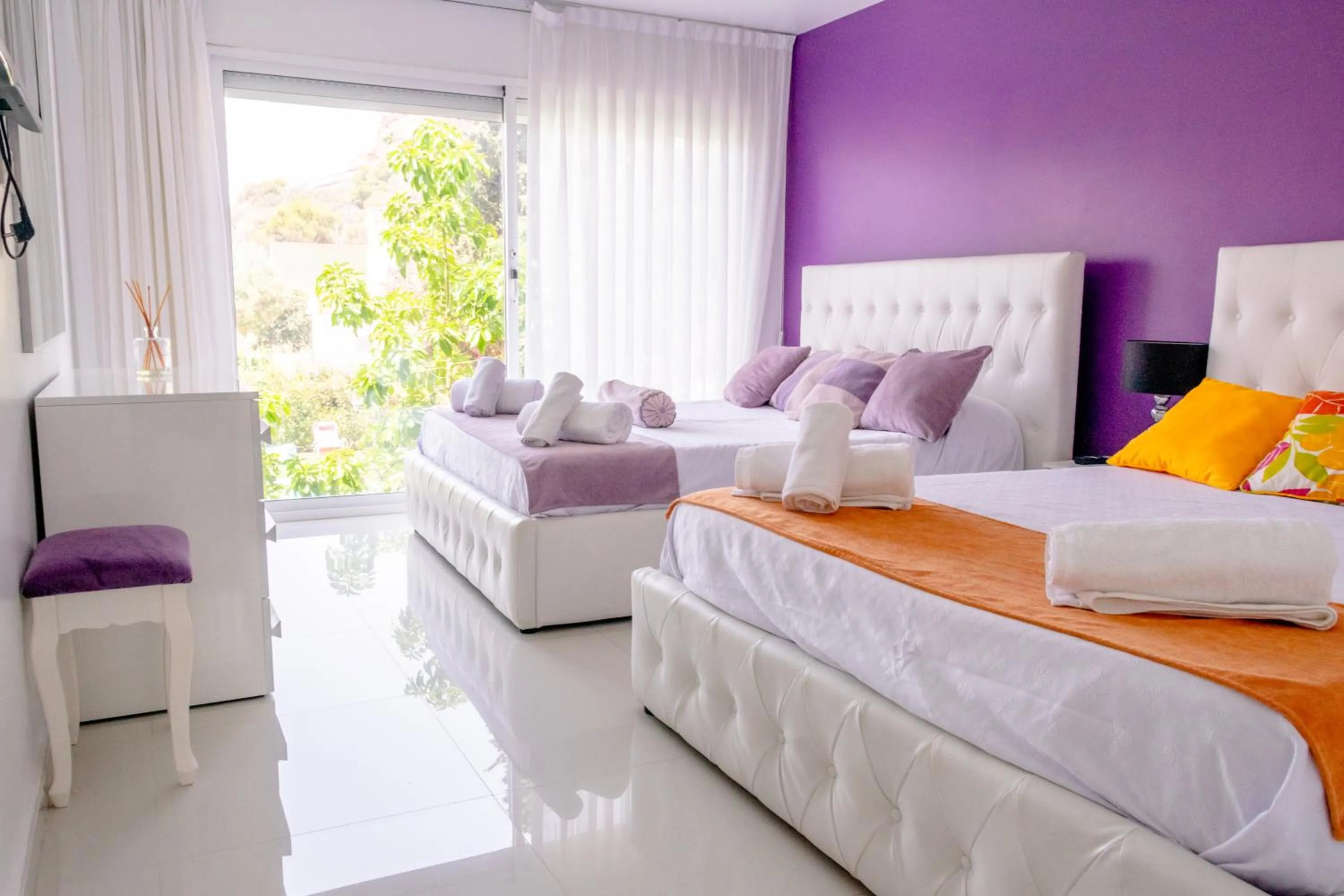 Bed in Luxurious Villa Marly I to two minutes the beach