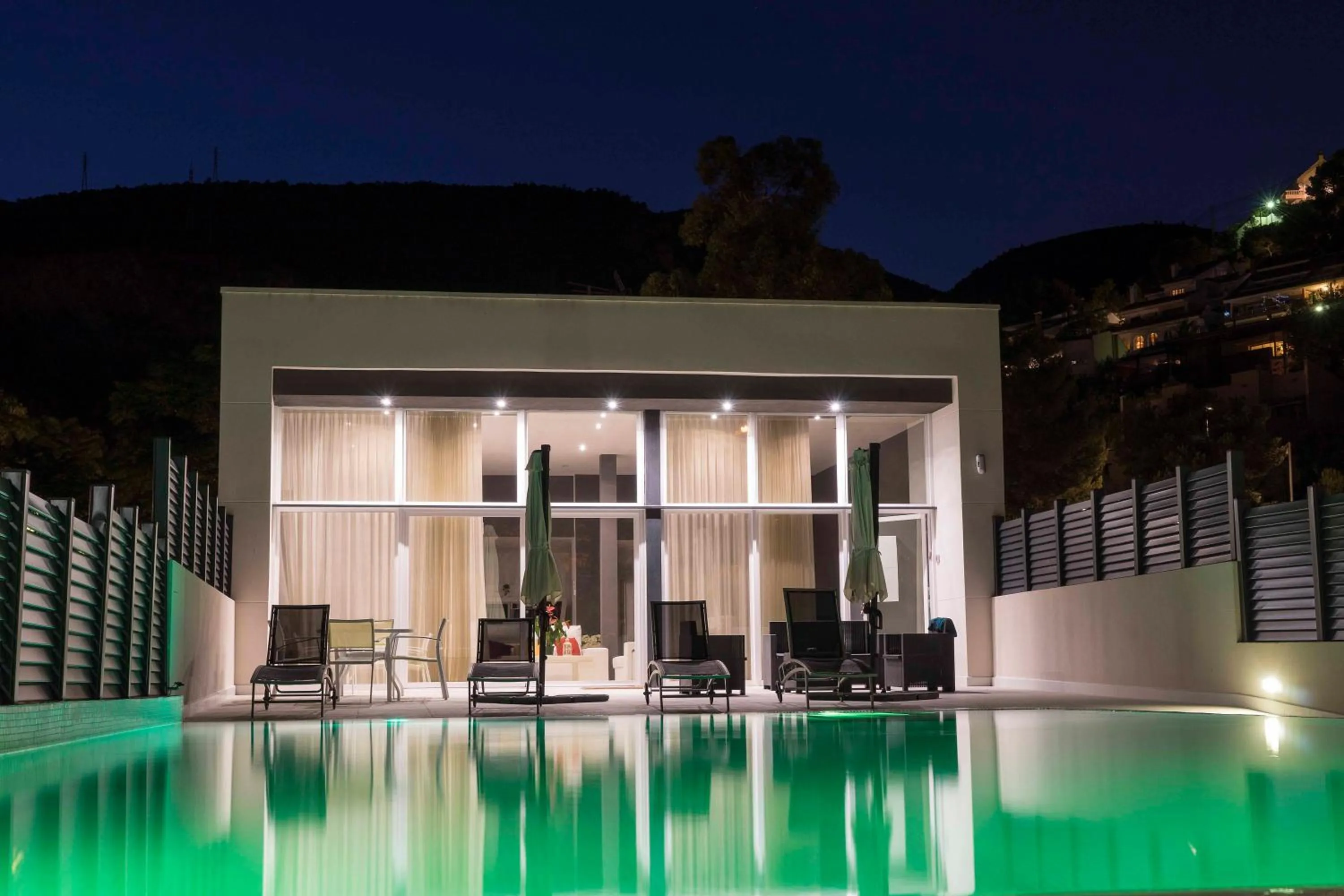 Swimming pool in Luxurious Villa Marly I to two minutes the beach