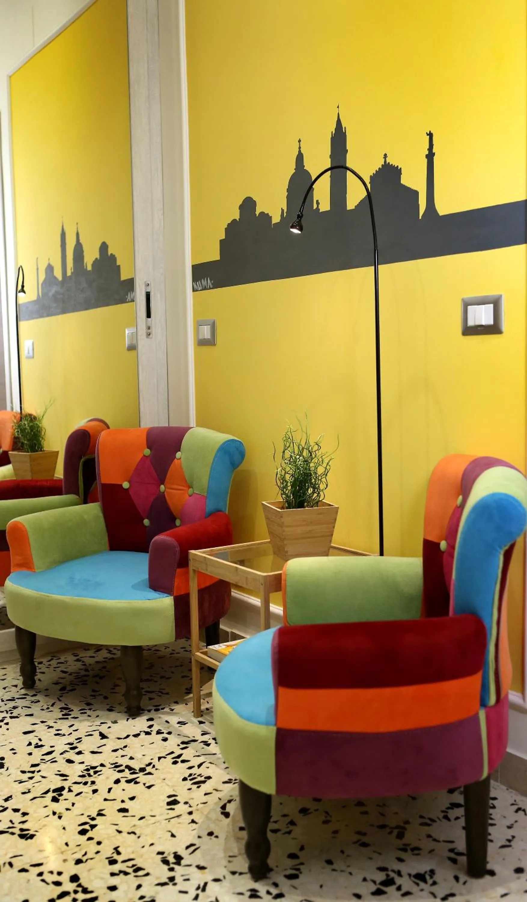 Lobby or reception in B&B Caronte Messina