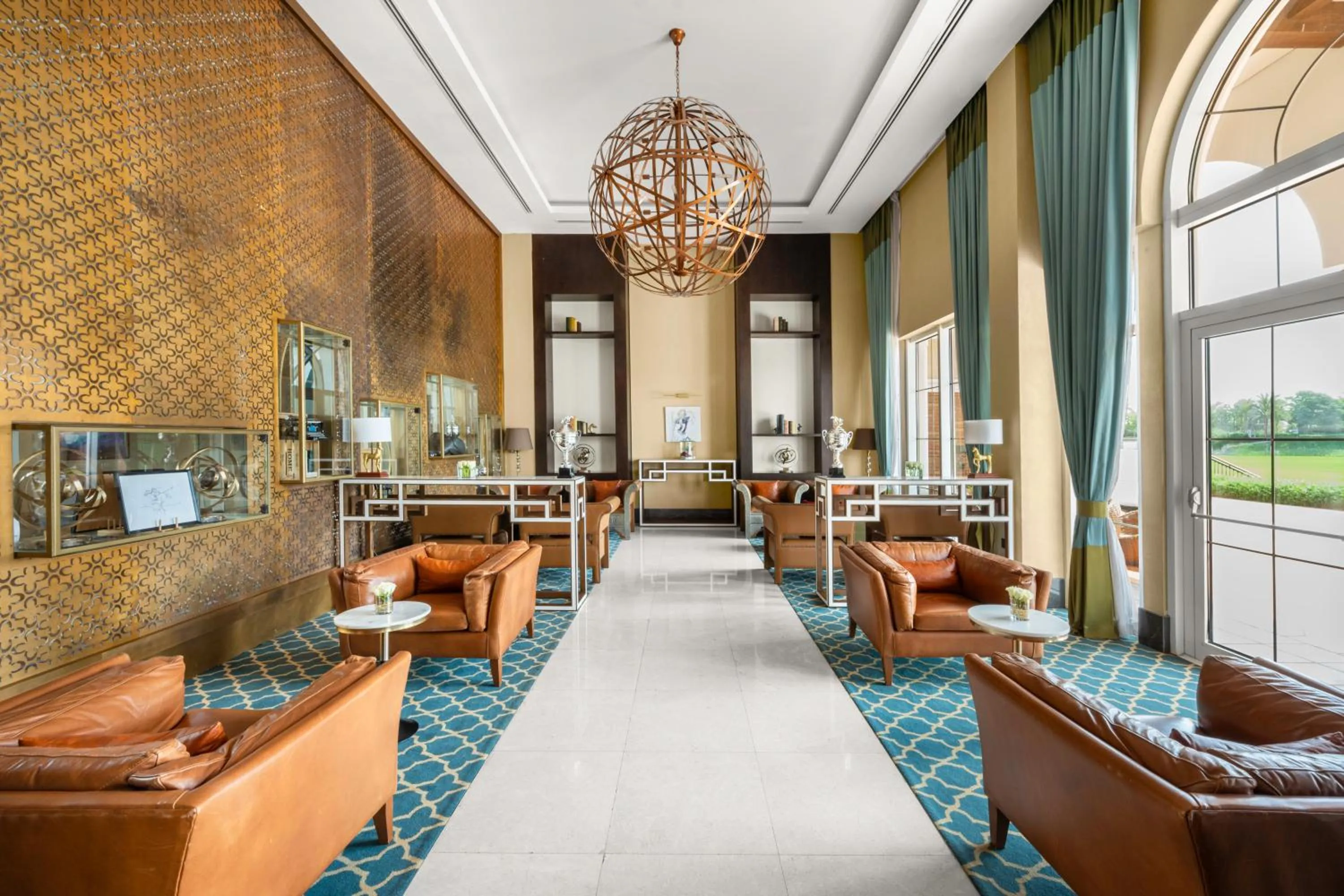 Library in Al Habtoor Polo Resort