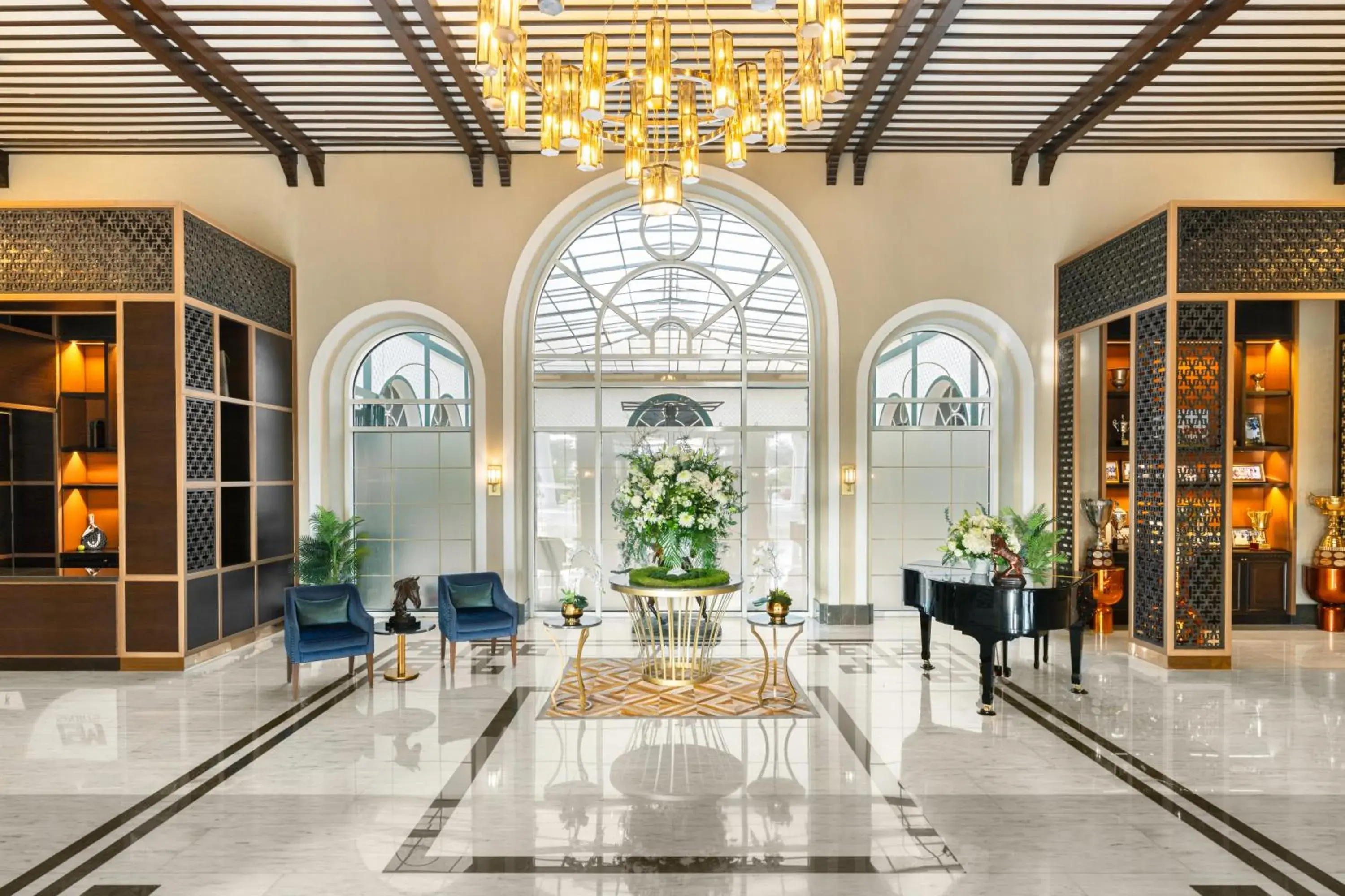 Facade/entrance in Al Habtoor Polo Resort Facade/entrance in Al Habtoor Polo Resort