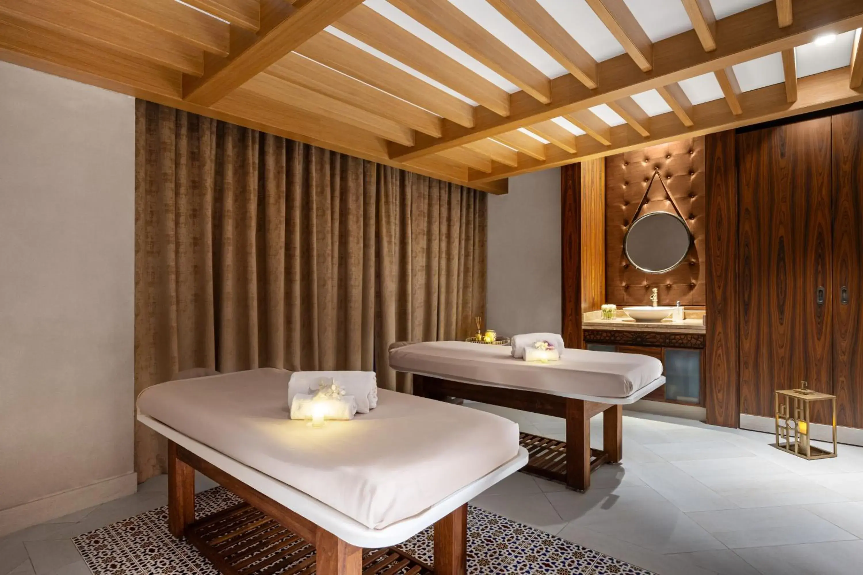 Spa and wellness centre/facilities, Bed in Al Habtoor Polo Resort Spa and wellness centre/facilities, Bed in Al Habtoor Polo Resort