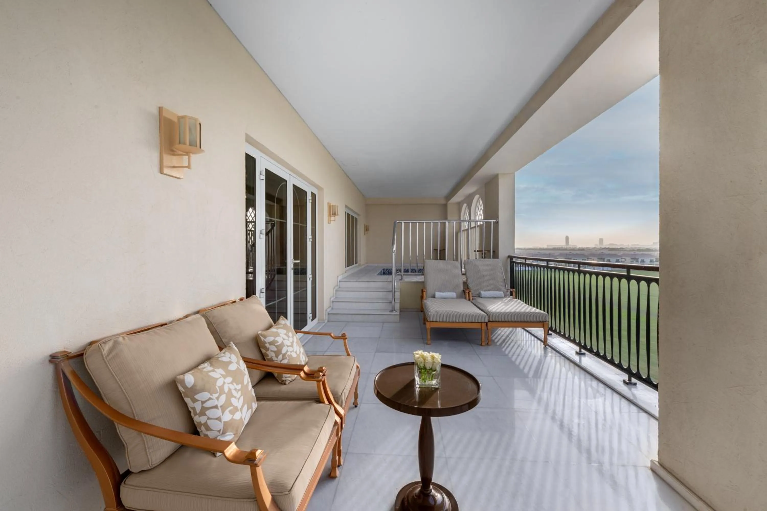 Hot Tub in Al Habtoor Polo Resort