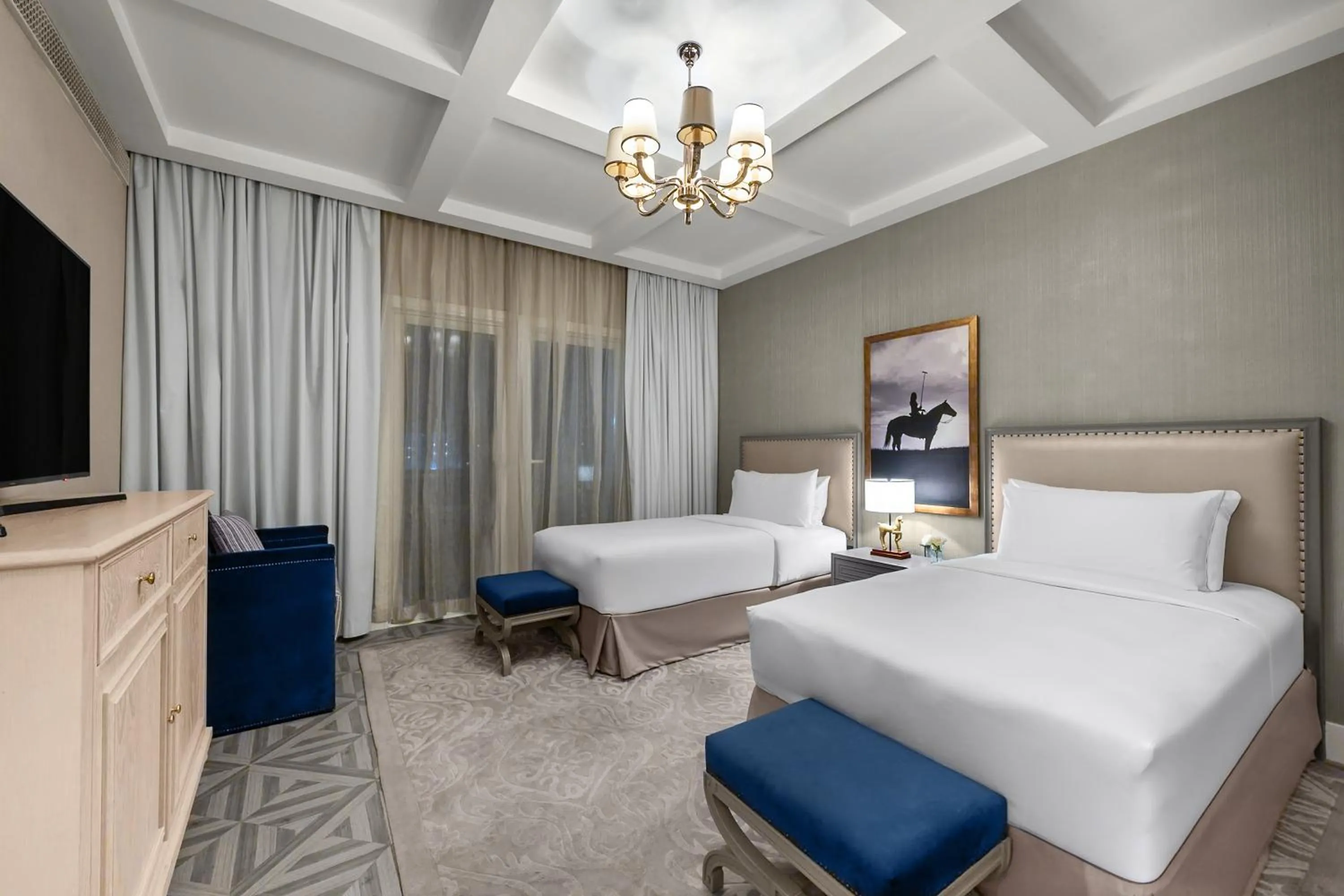 Bedroom, Bed in Al Habtoor Polo Resort