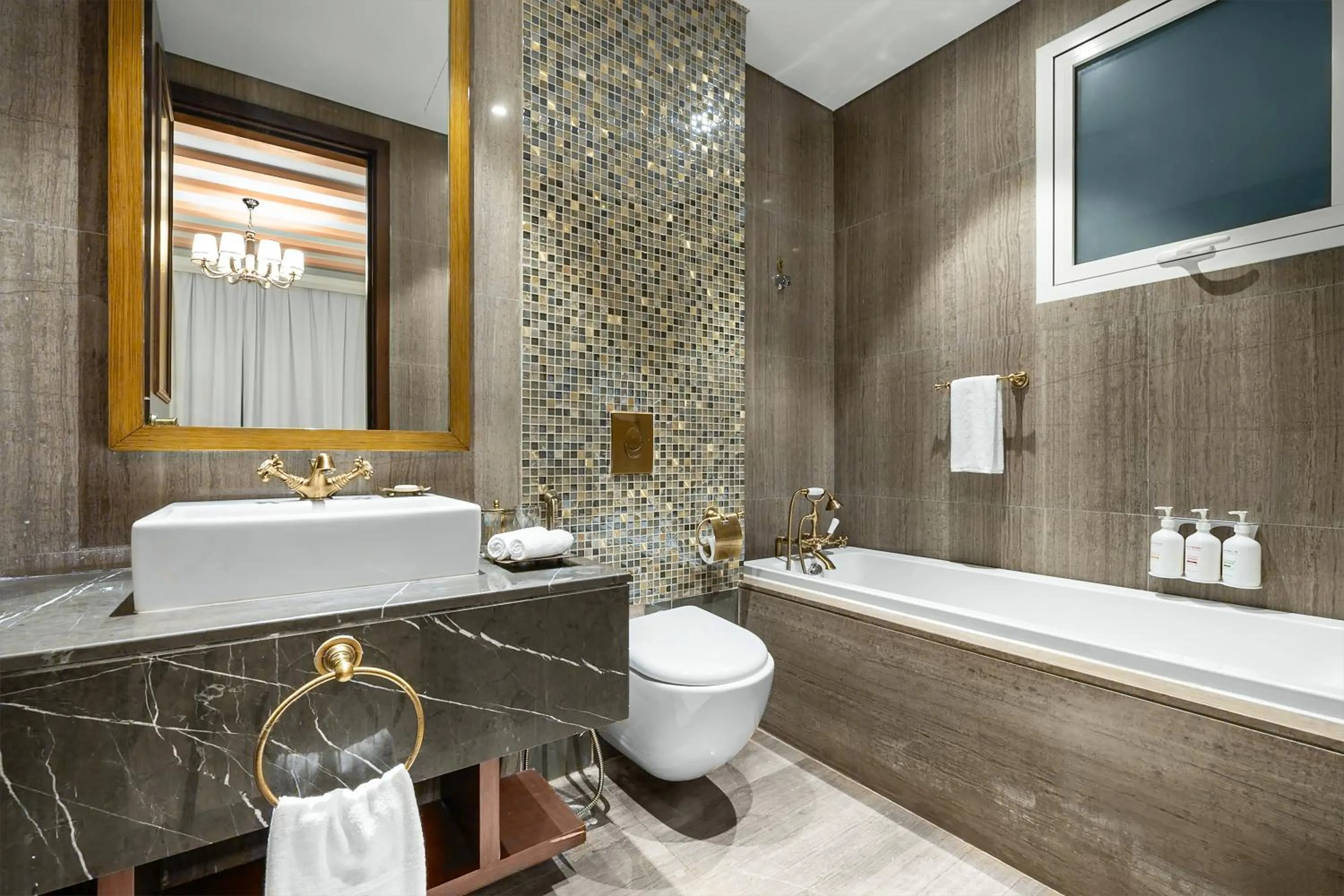 Bathroom in Al Habtoor Polo Resort