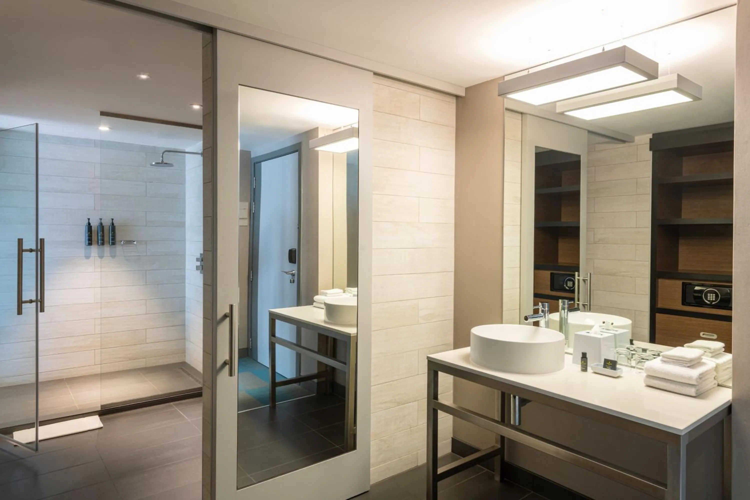 Bathroom in Aloft Al Ain