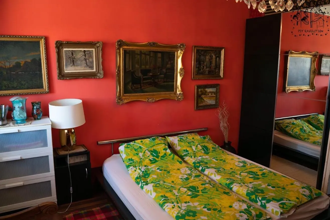 Bed in Lonyay Street Apartment