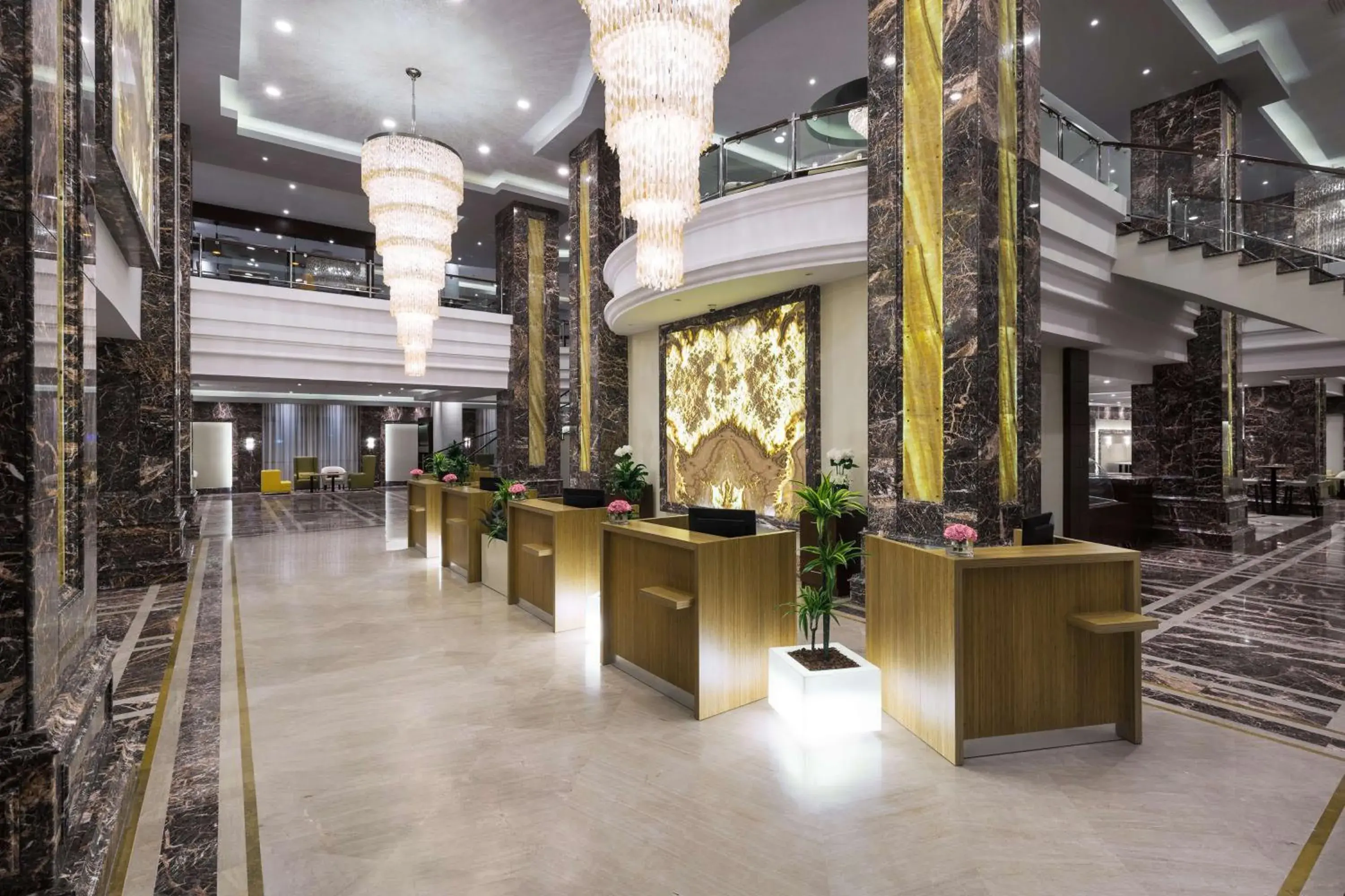 Lobby or reception in Park Inn by Radisson Makkah Al Naseem Lobby or reception in Park Inn by Radisson Makkah Al Naseem