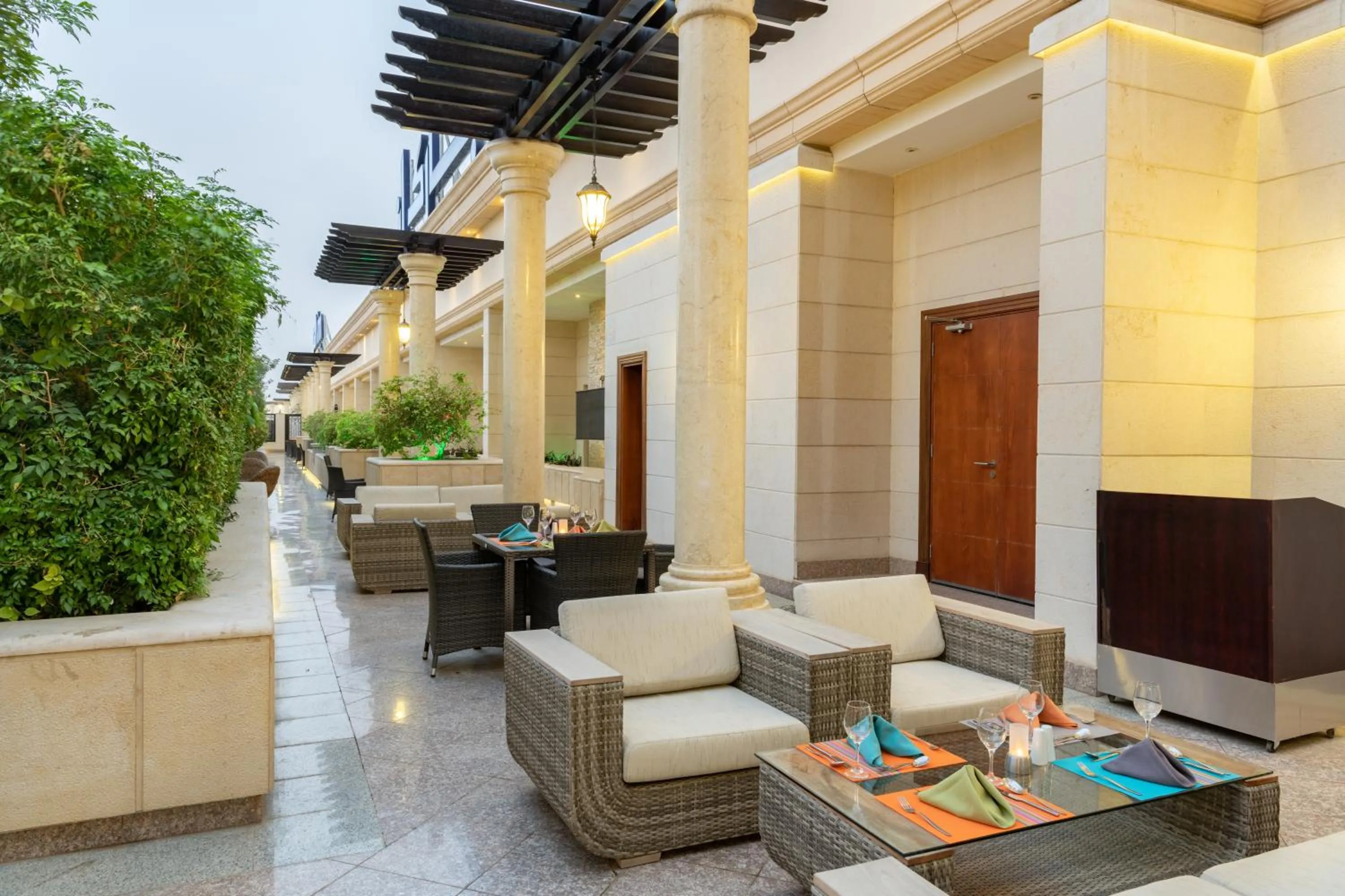 Patio in Park Inn by Radisson Makkah Al Naseem
