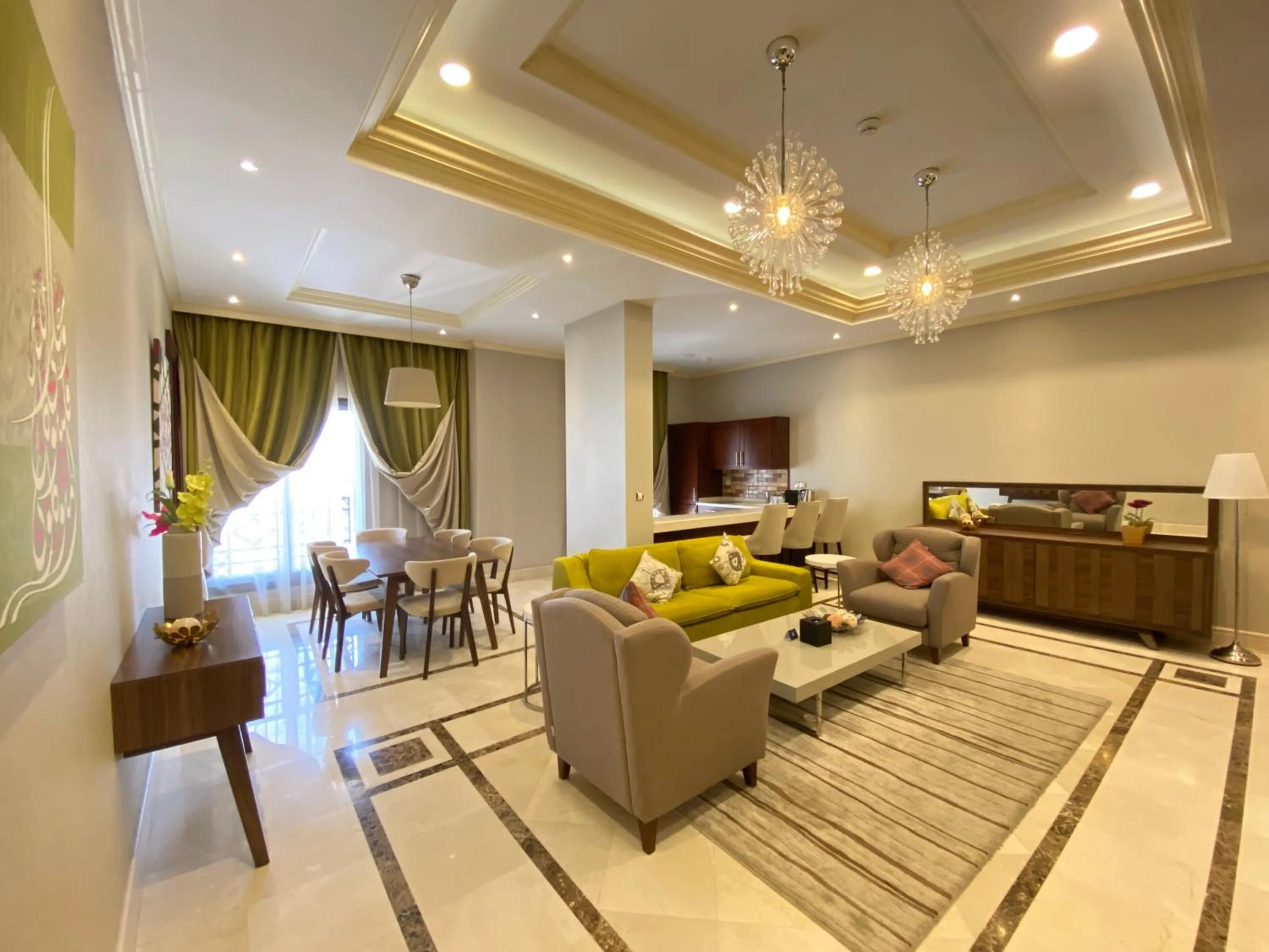 Living room in Park Inn by Radisson Makkah Al Naseem