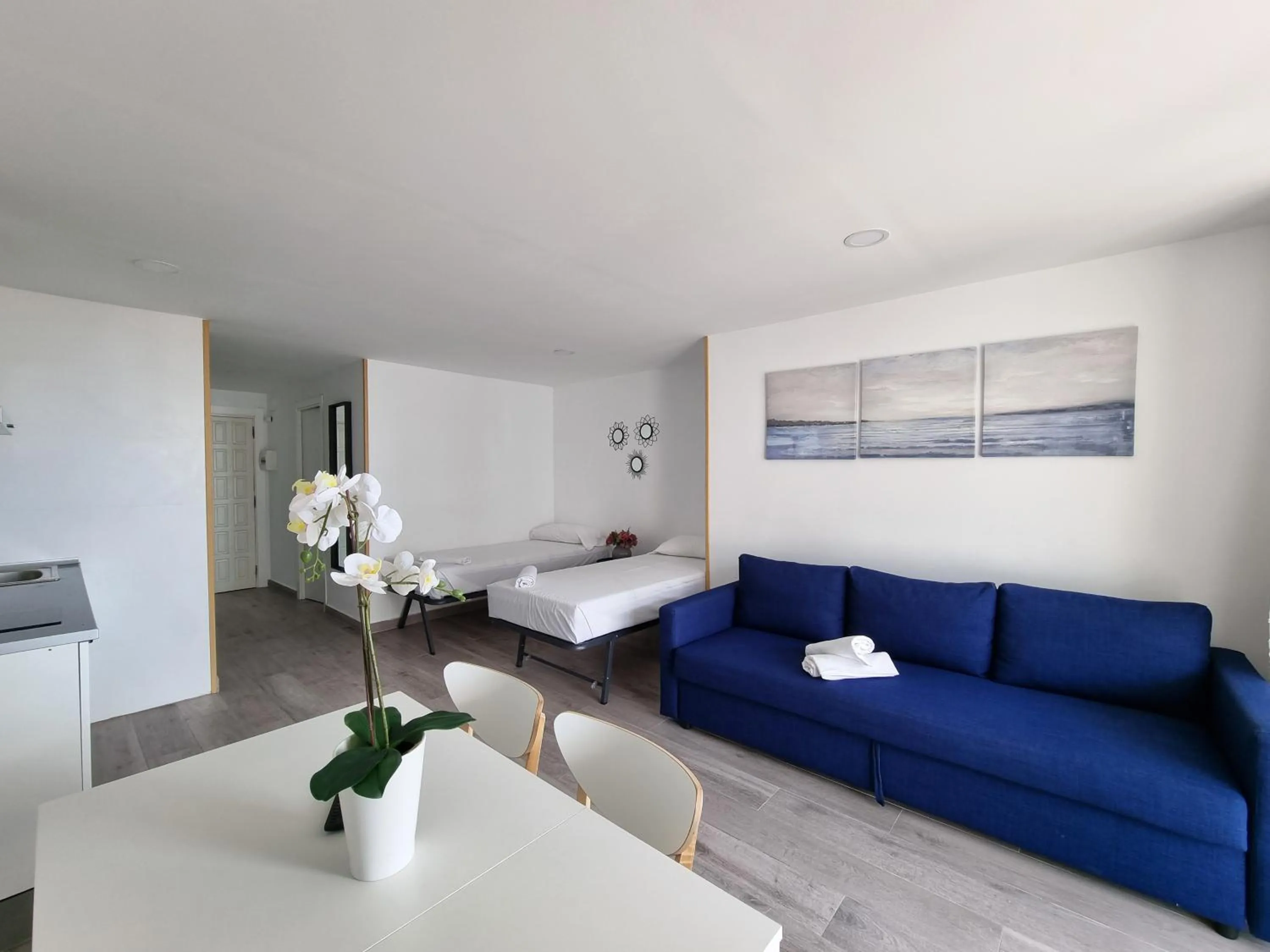 Living room in Apartamentos Eurhostal 3000