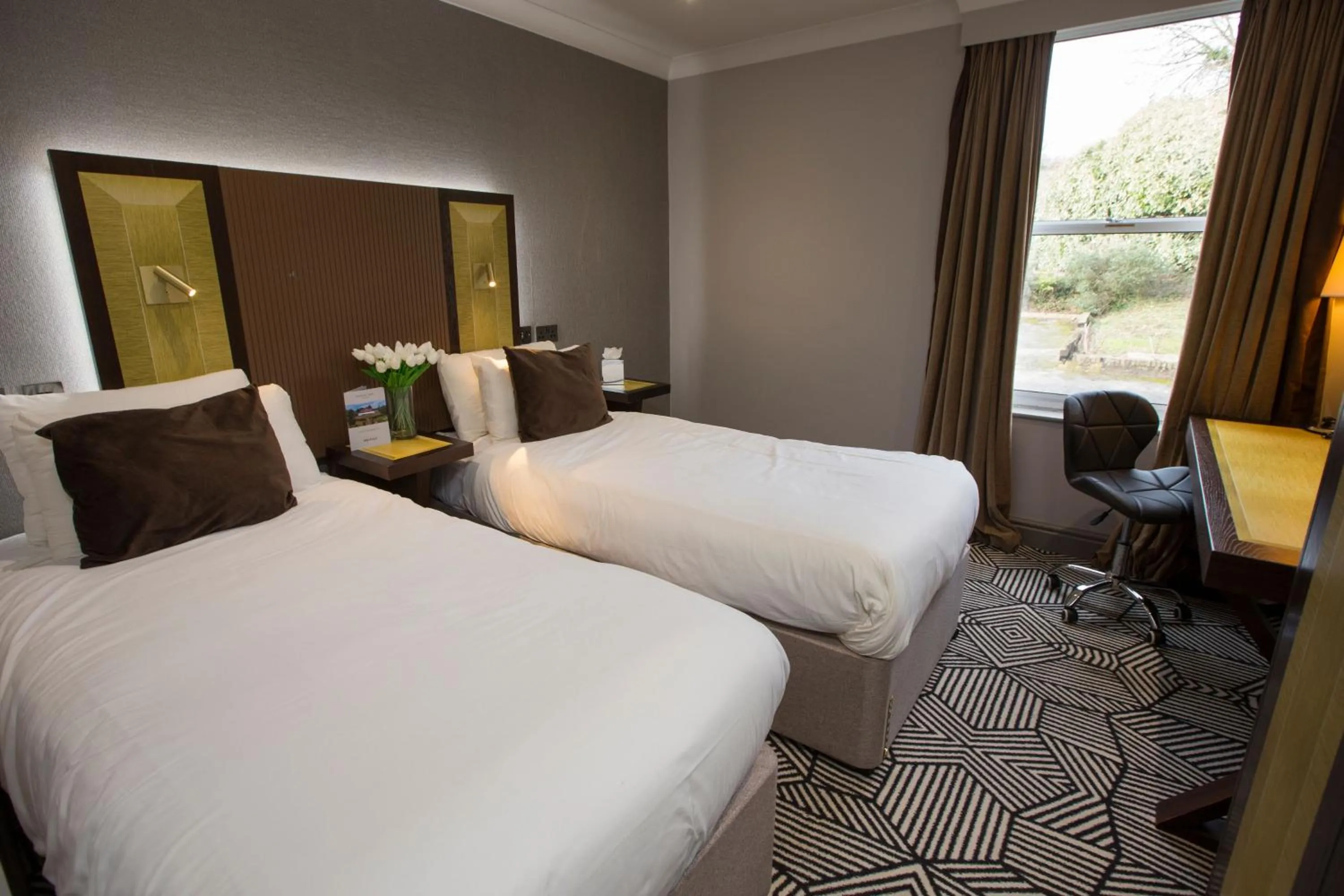 Bed in Hunton Park Hotel