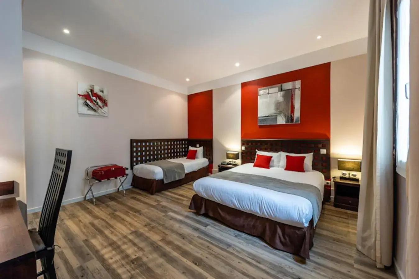 Bedroom in Best Western Le Comtadin Bedroom in Best Western Le Comtadin