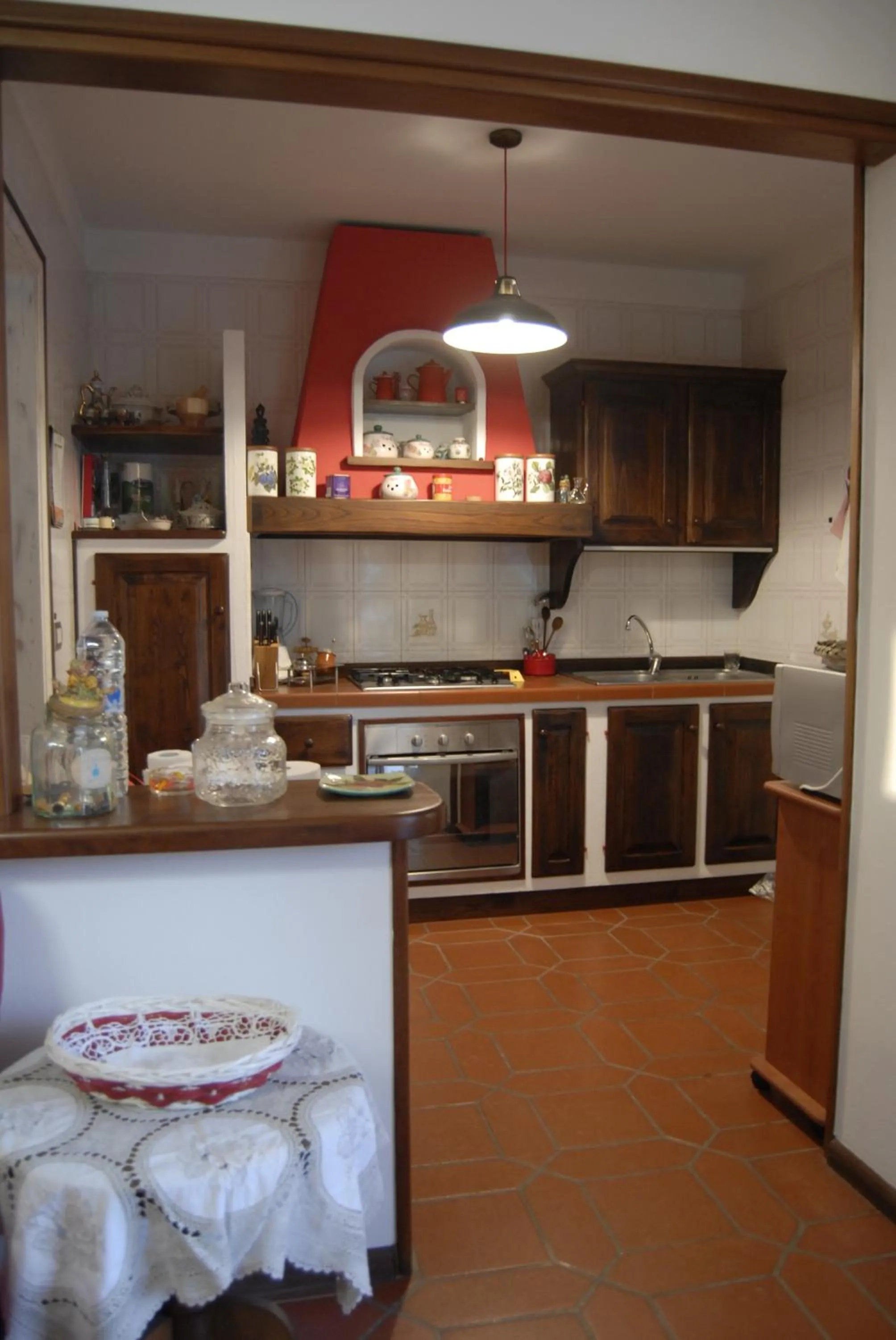 Kitchen or kitchenette in B&B Filomena