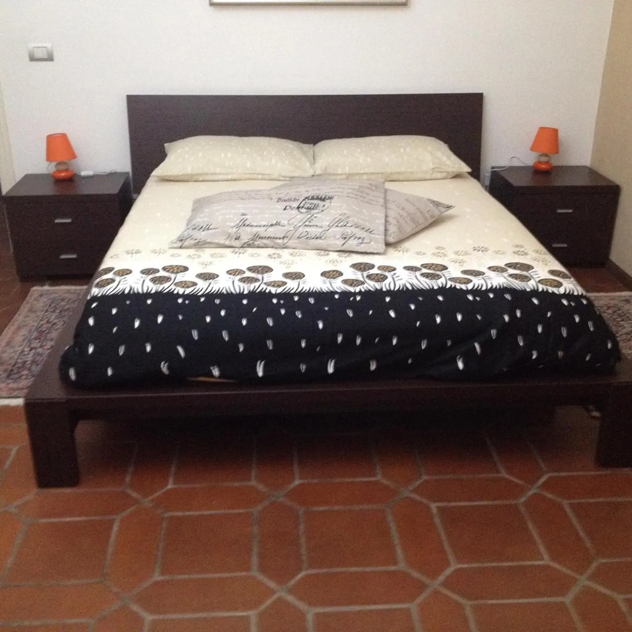 Bed in B&B Filomena