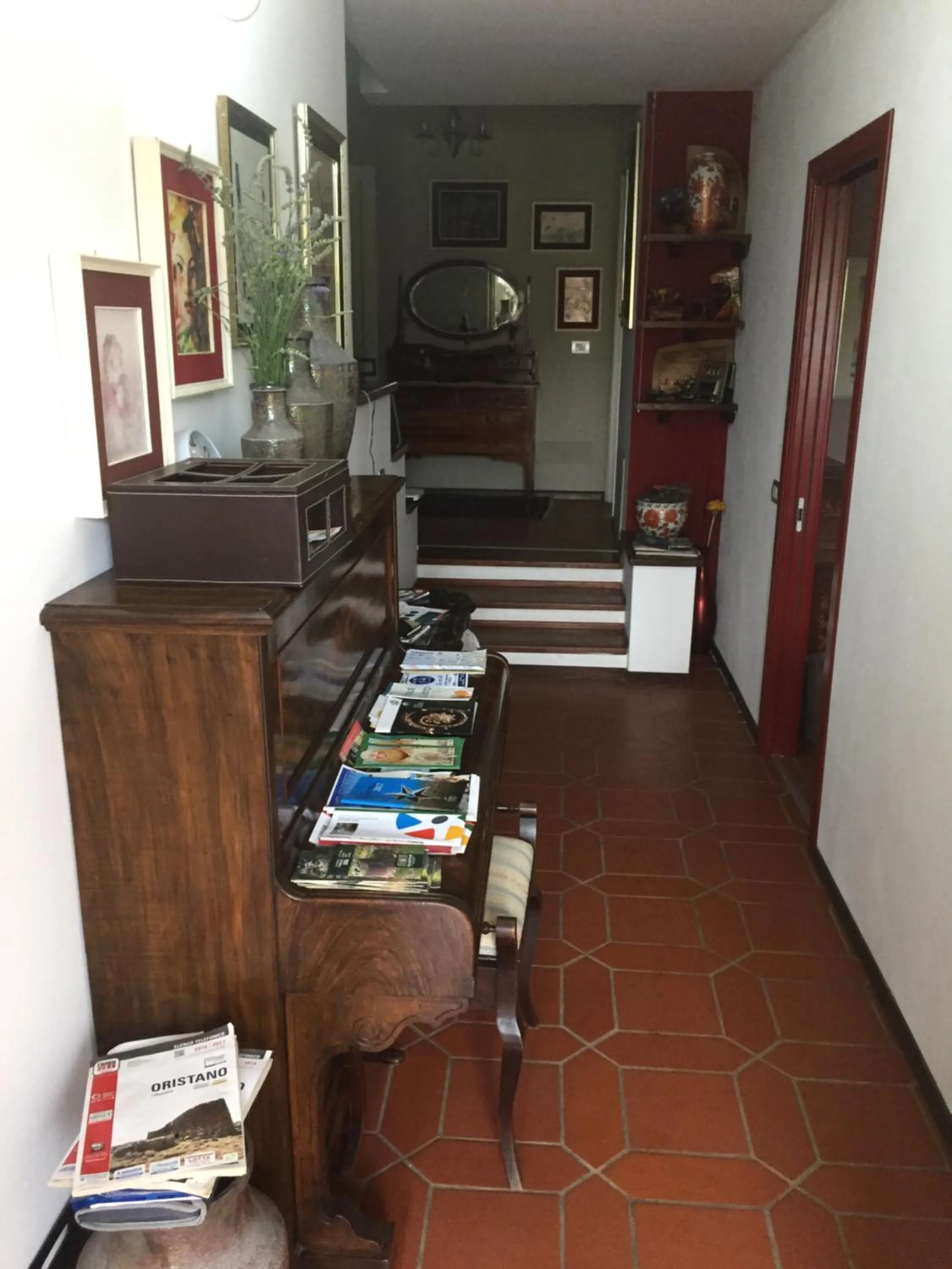 Lobby or reception in B&B Filomena