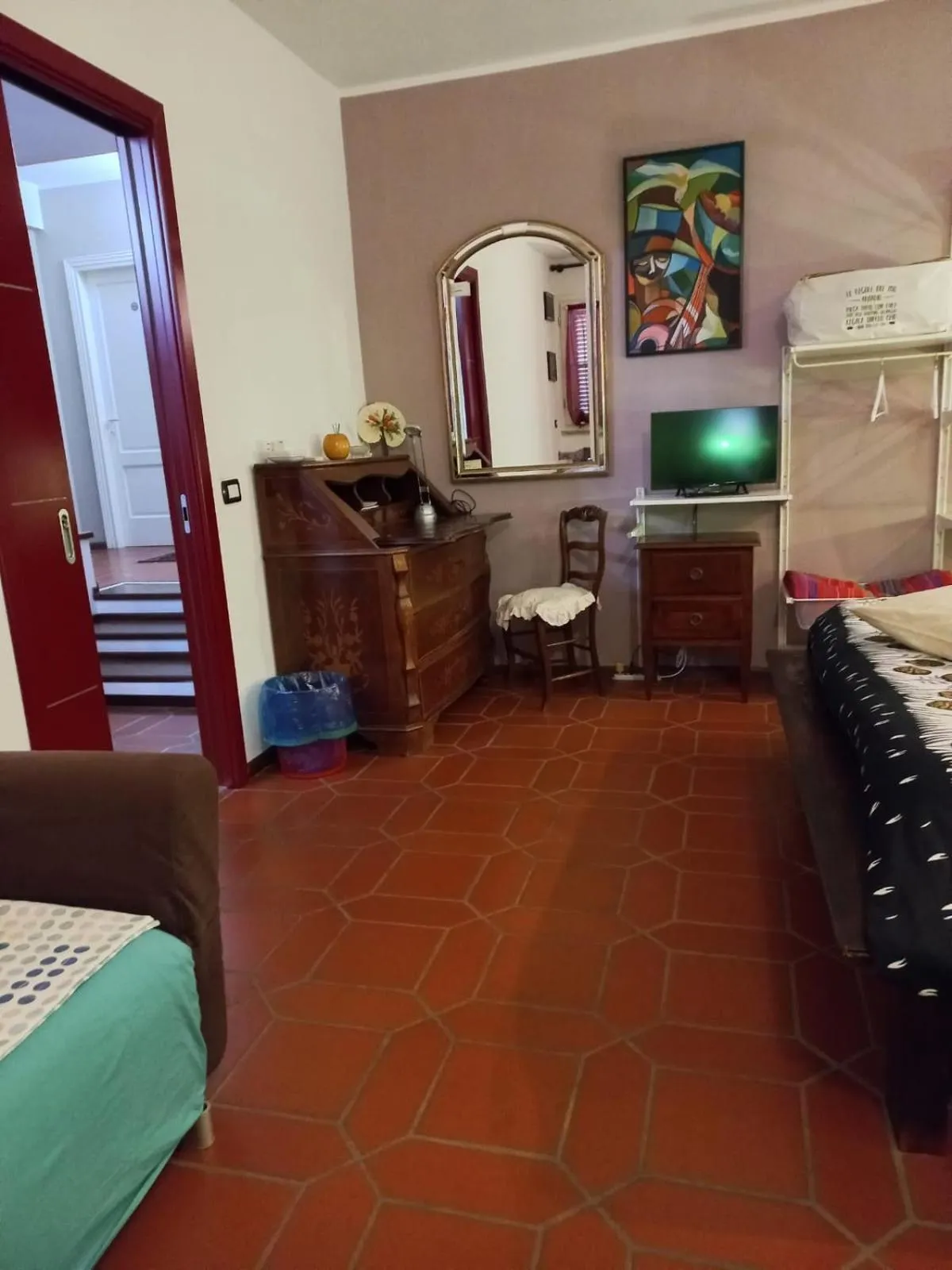 View (from property/room), Bed in B&B Filomena