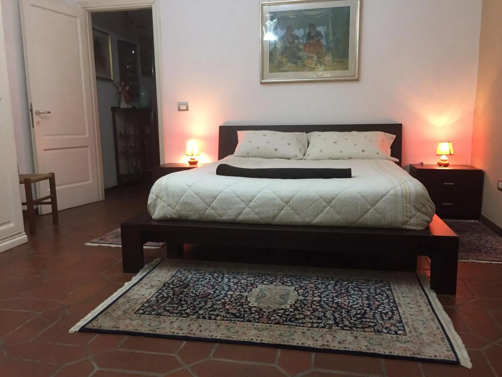 Bed in B&B Filomena