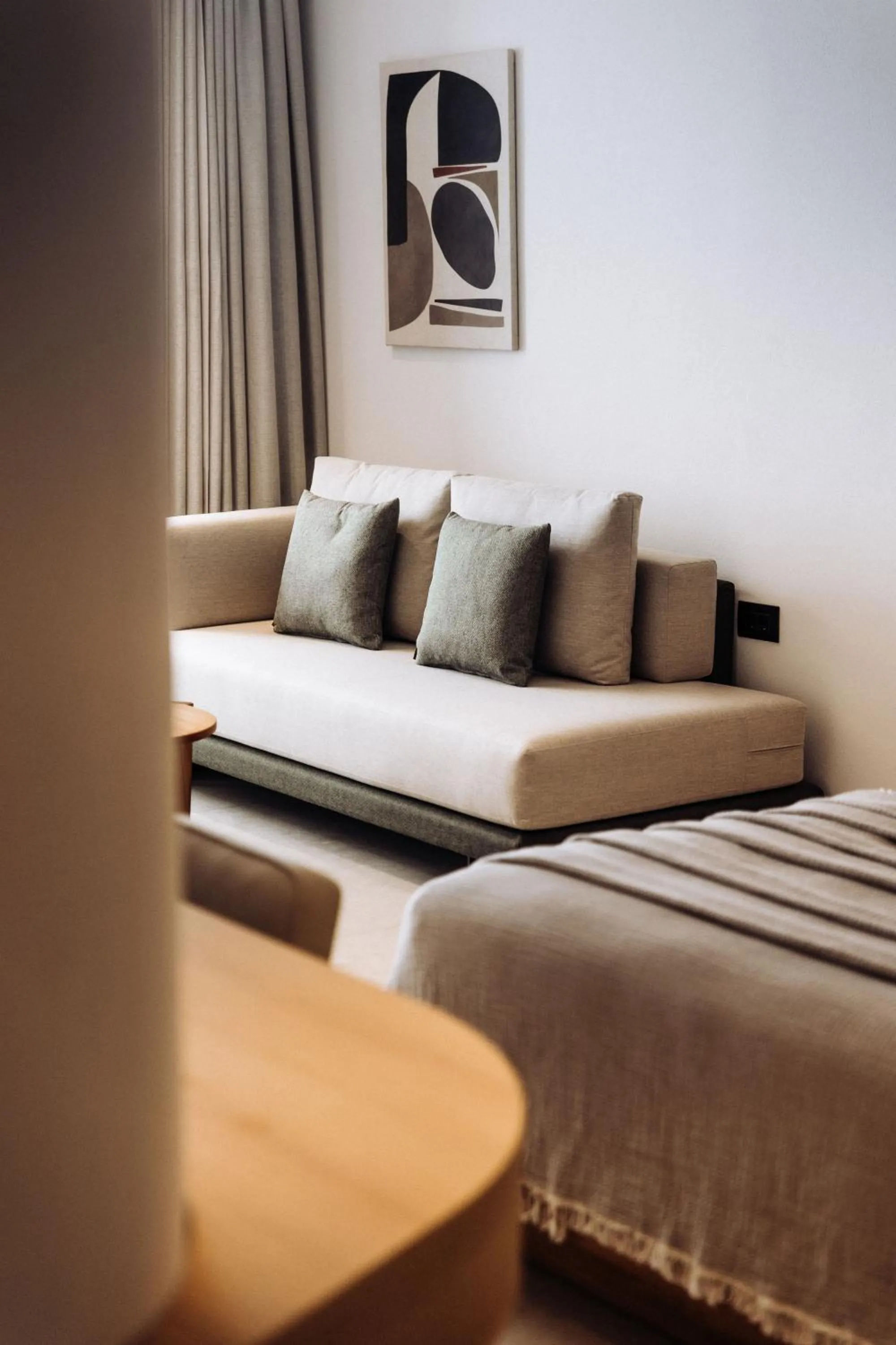 Living room, Bed in Ostria Resort & Spa