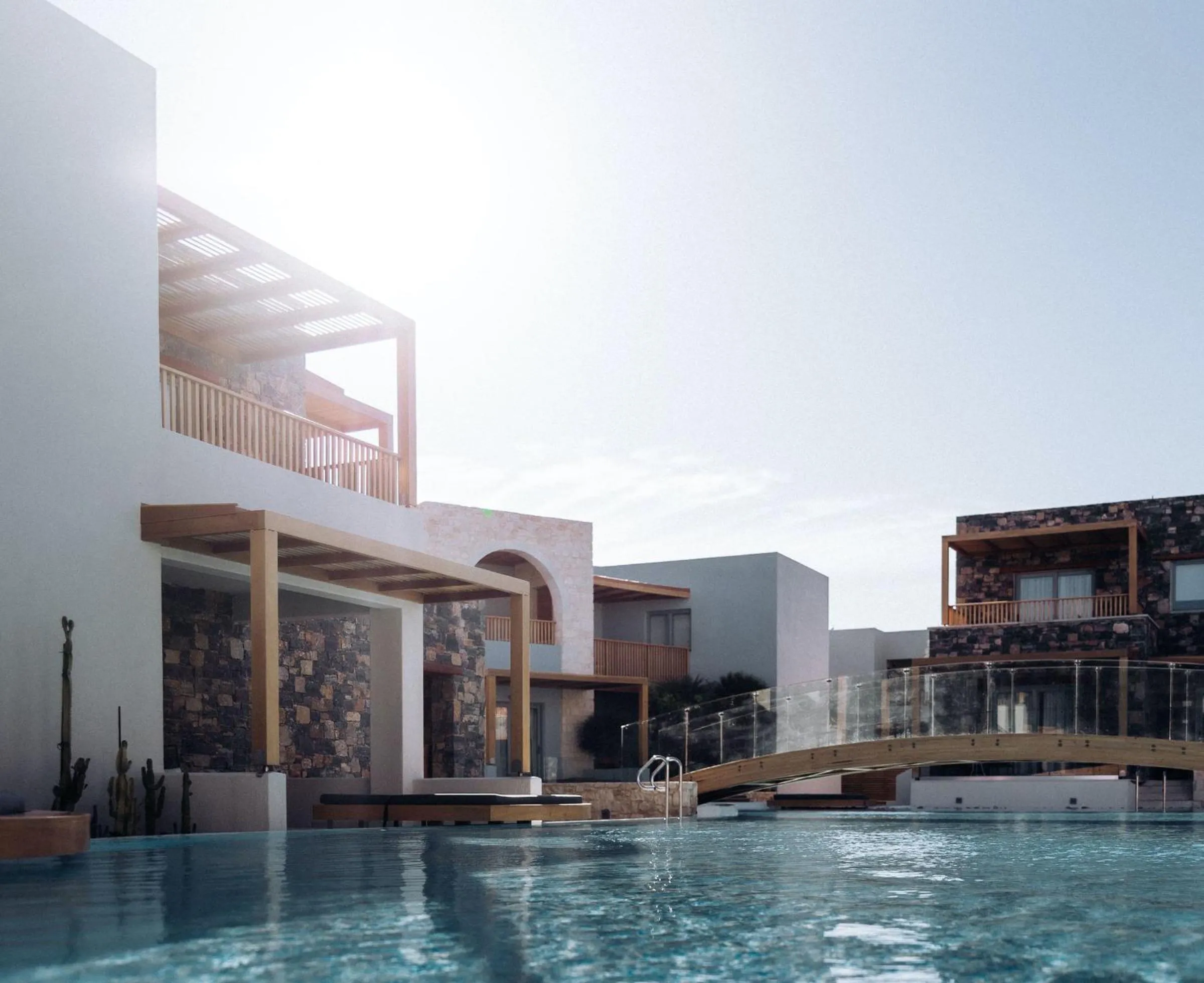 Pool view in Ostria Resort & Spa