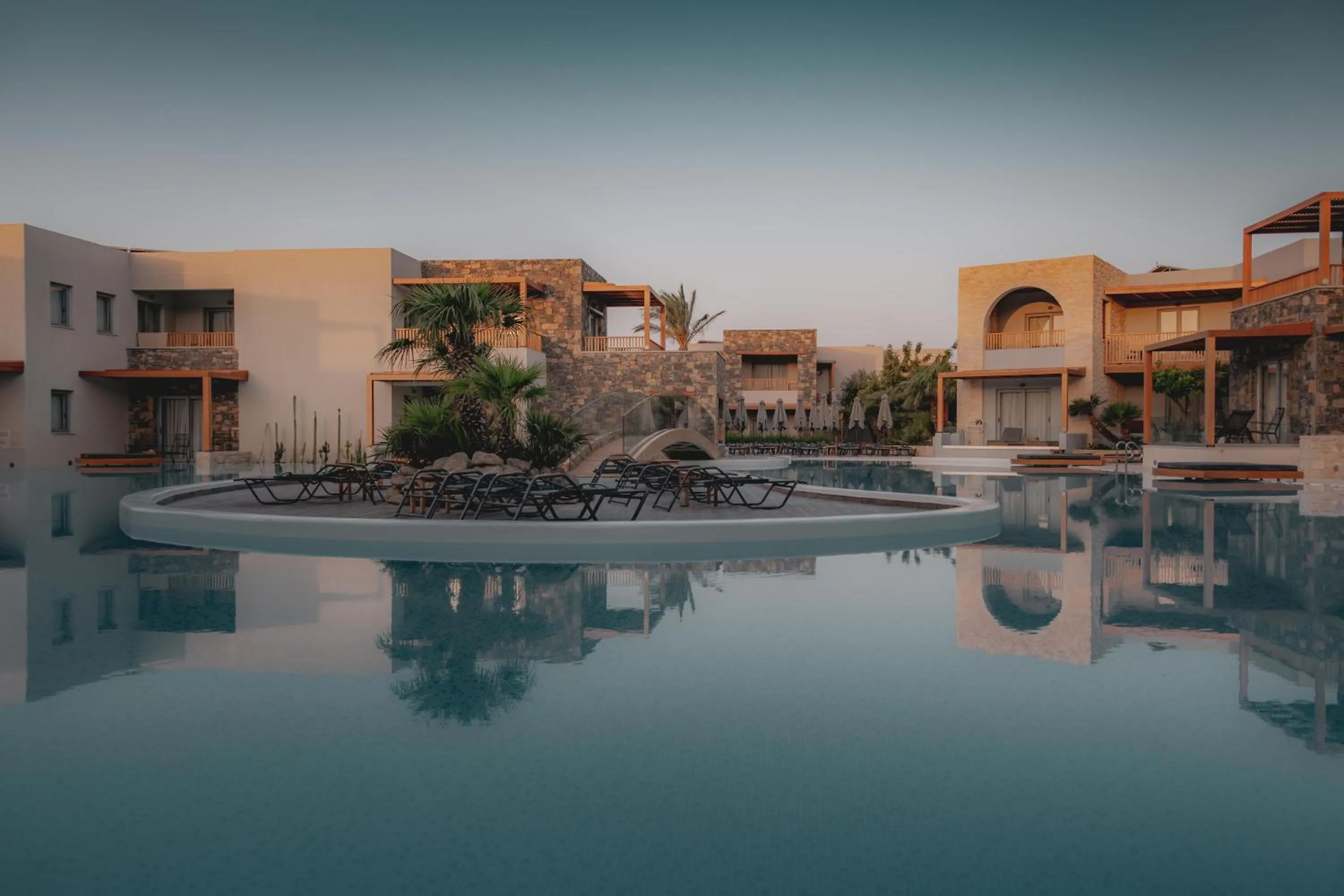 Swimming pool in Ostria Resort & Spa