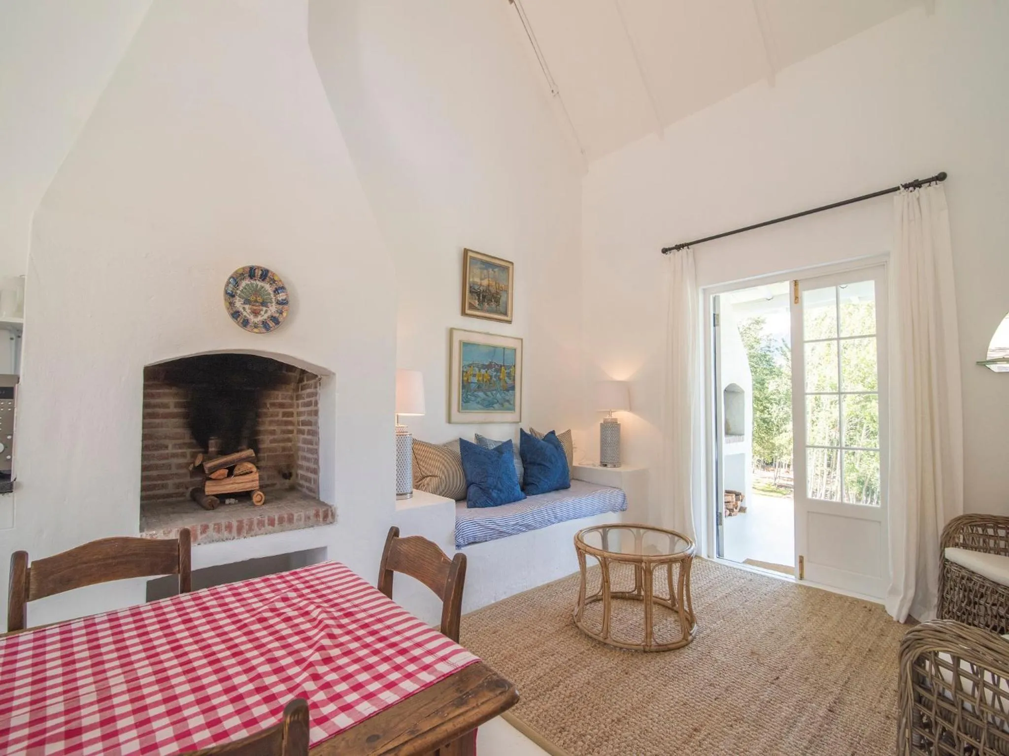 BBQ facilities, Bed in La Cotte Forest Cottages