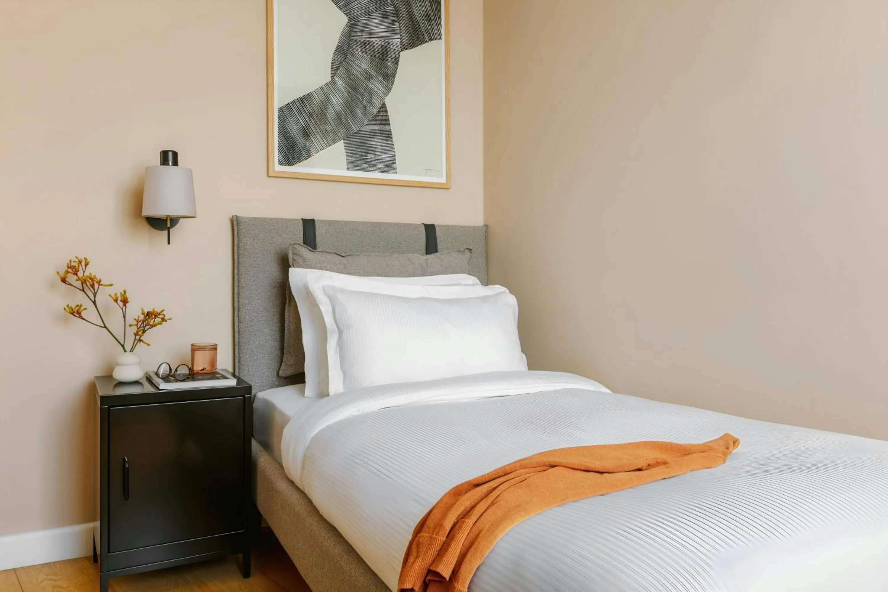 Bedroom in Sonder by Marriott Bonvoy The Bard Apartments Fitzrovia