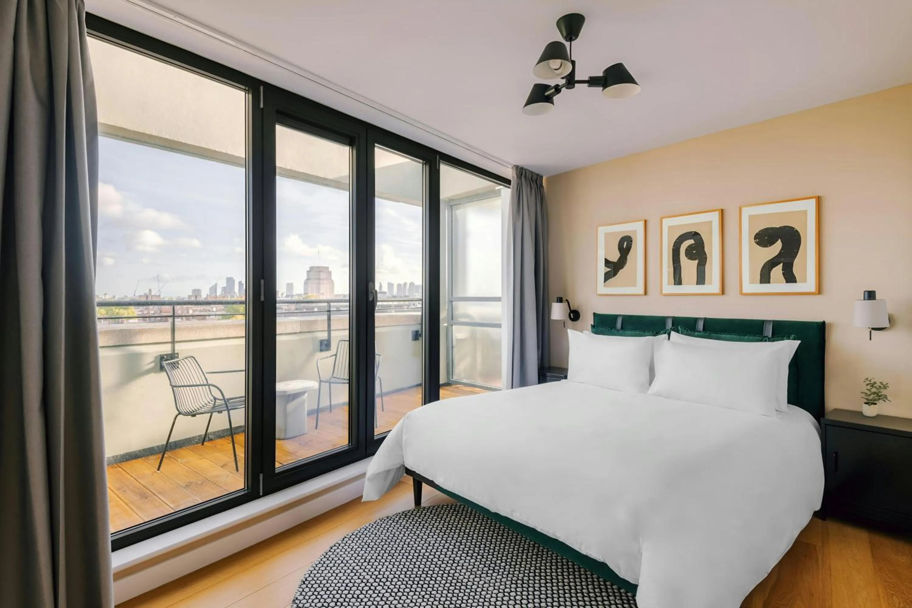 Bedroom in Sonder by Marriott Bonvoy The Bard Apartments Fitzrovia