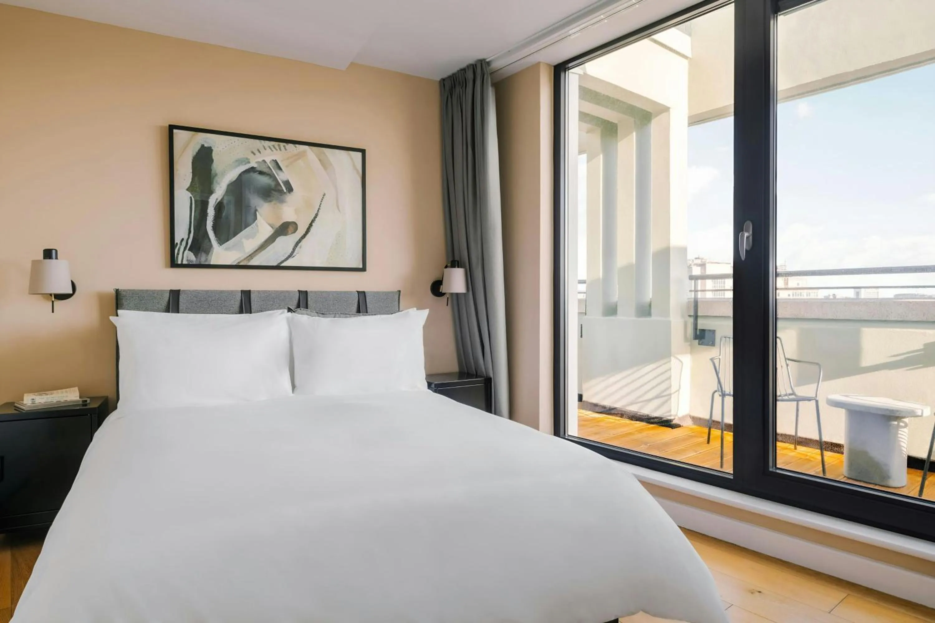 Bedroom in Sonder by Marriott Bonvoy The Bard Apartments Fitzrovia