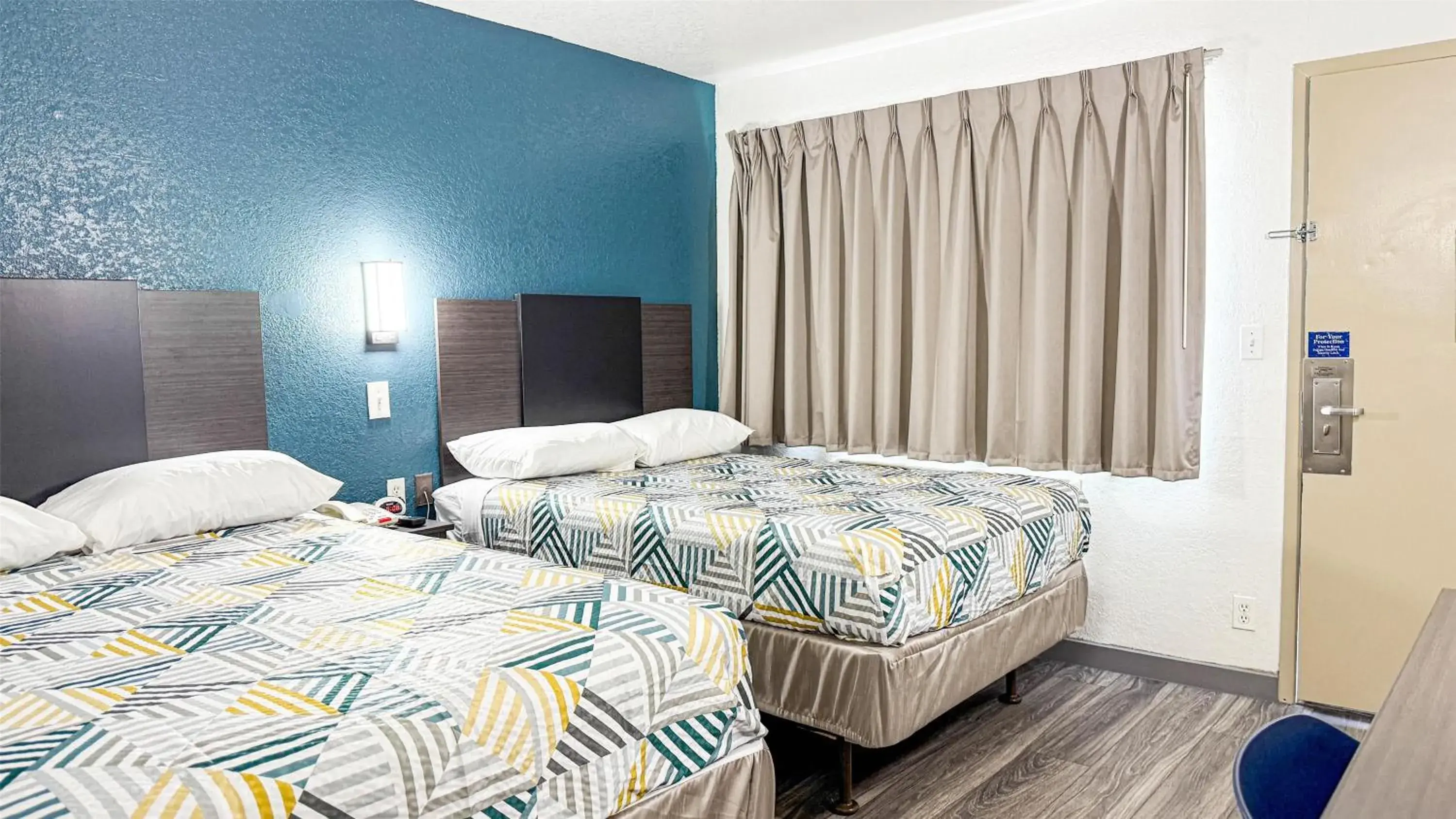 Bedroom, Bed in Studio 6-Grand Prairie, TX Bedroom, Bed in Studio 6-Grand Prairie, TX