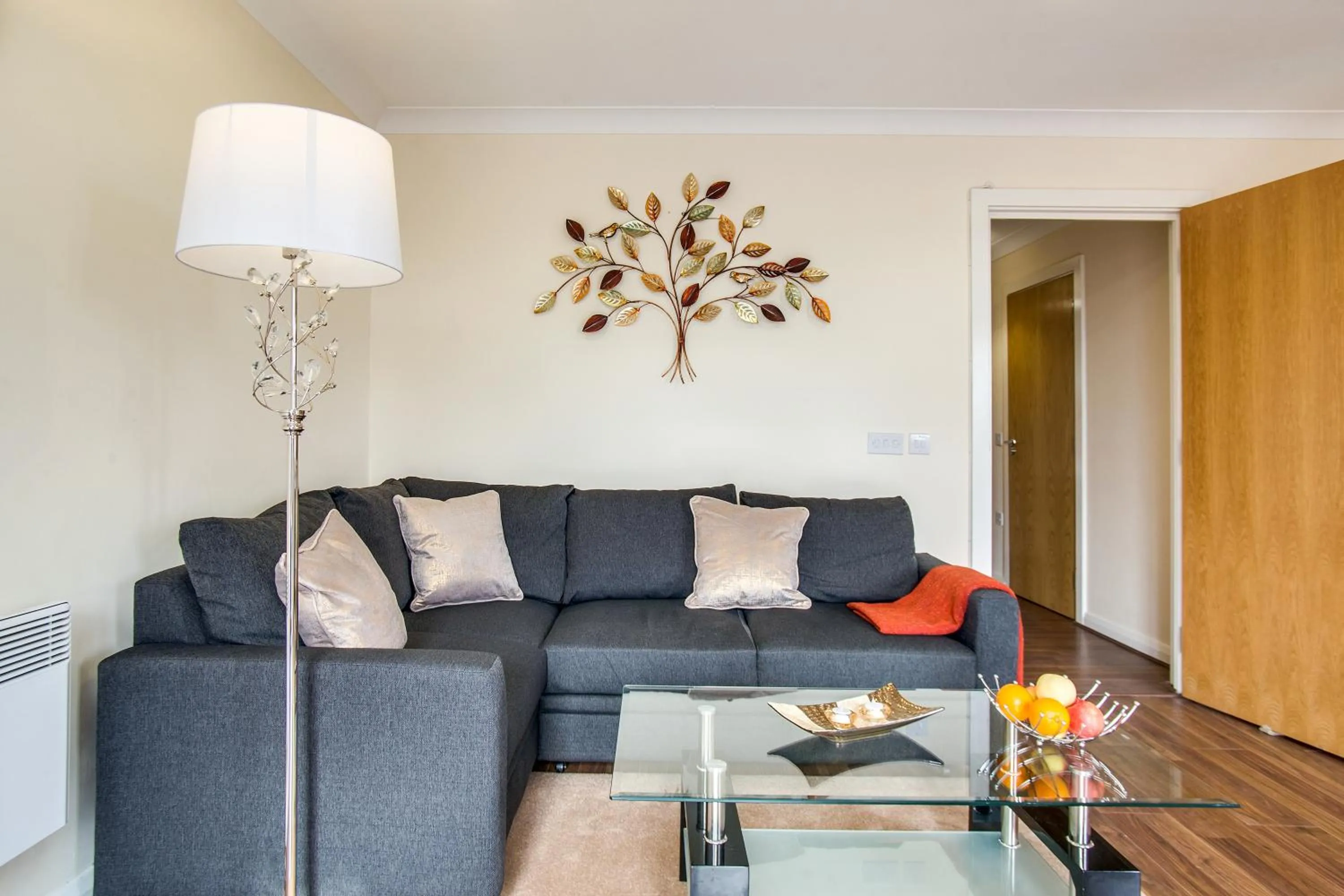 Living room in Mica Point City Centre Apartment