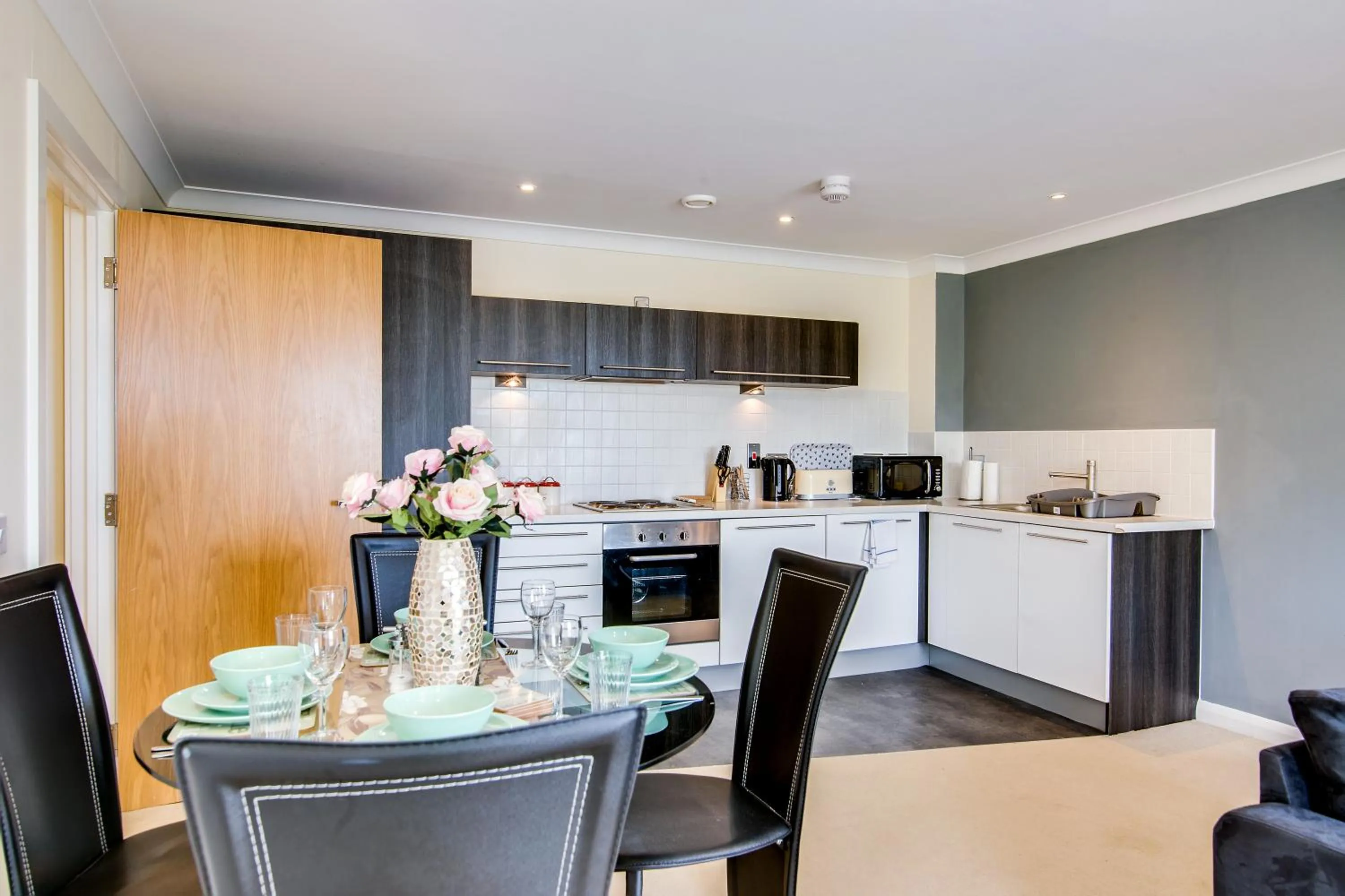 Dining area in Mica Point City Centre Apartment