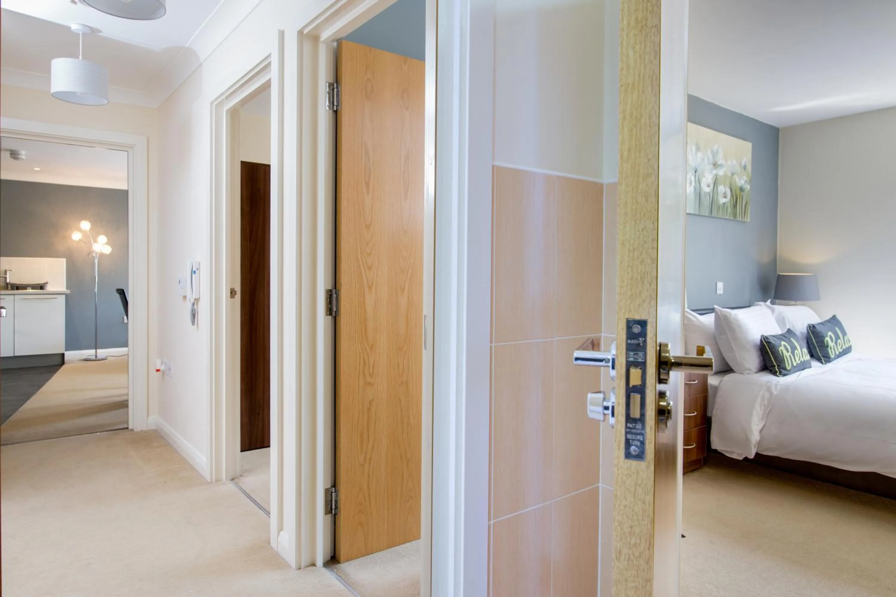 Bed in Mica Point City Centre Apartment