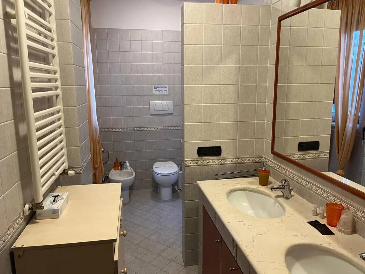 Shower in B&B PIAZZA KOLBE