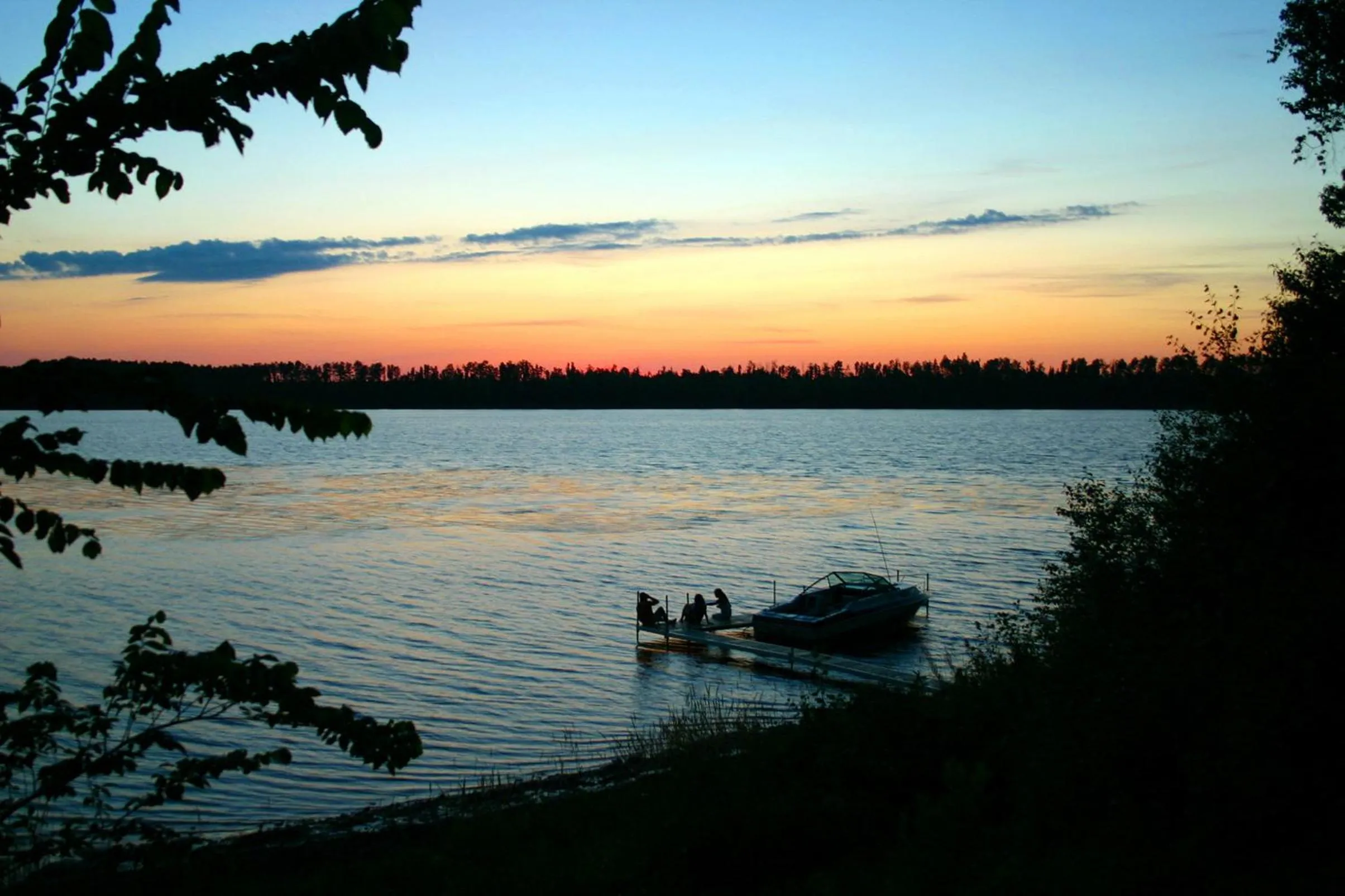 People in Au Soleil Couchant