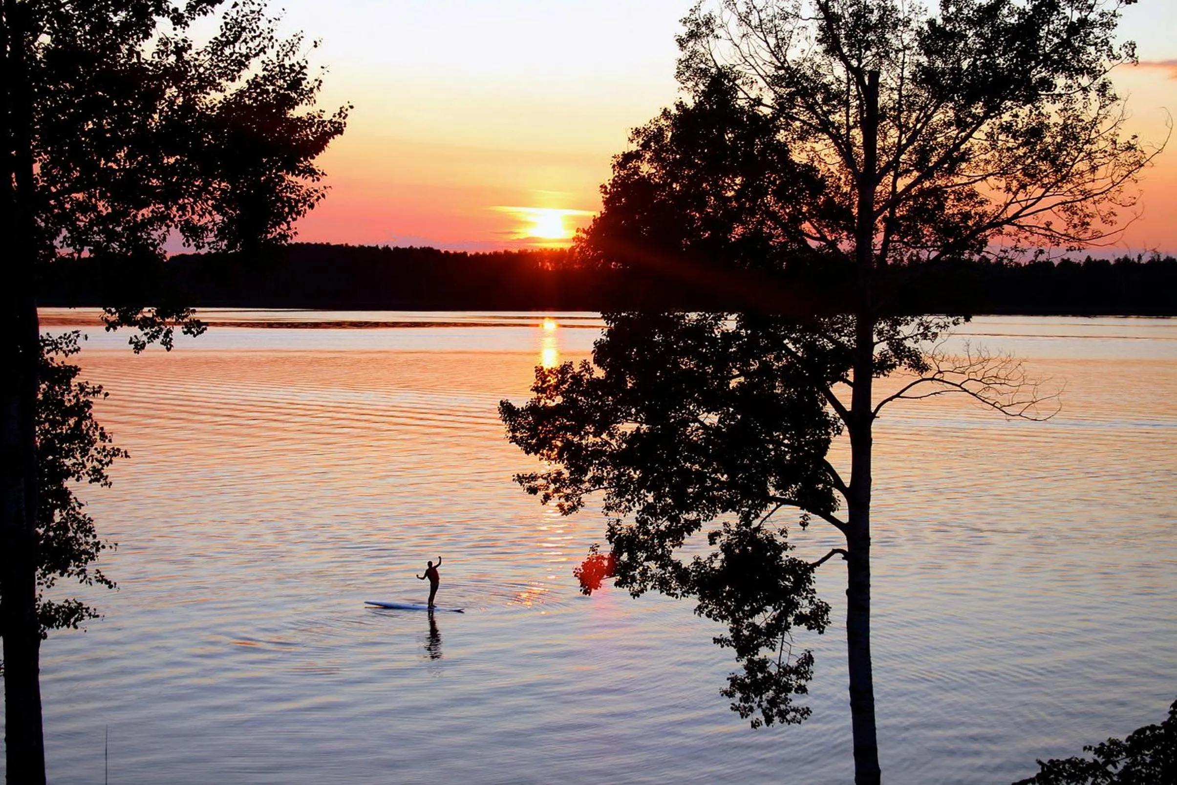 People in Au Soleil Couchant