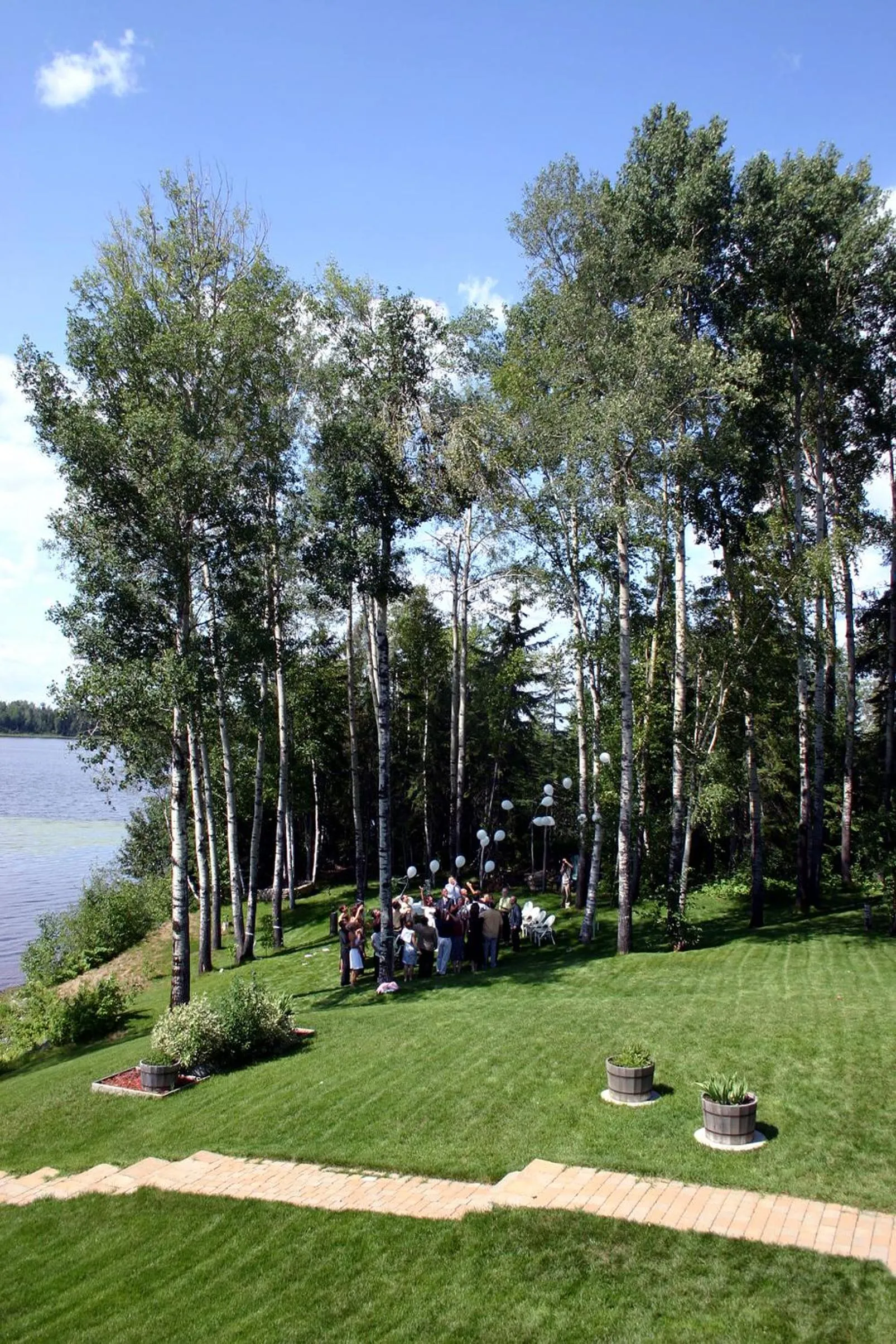 Natural landscape in Au Soleil Couchant
