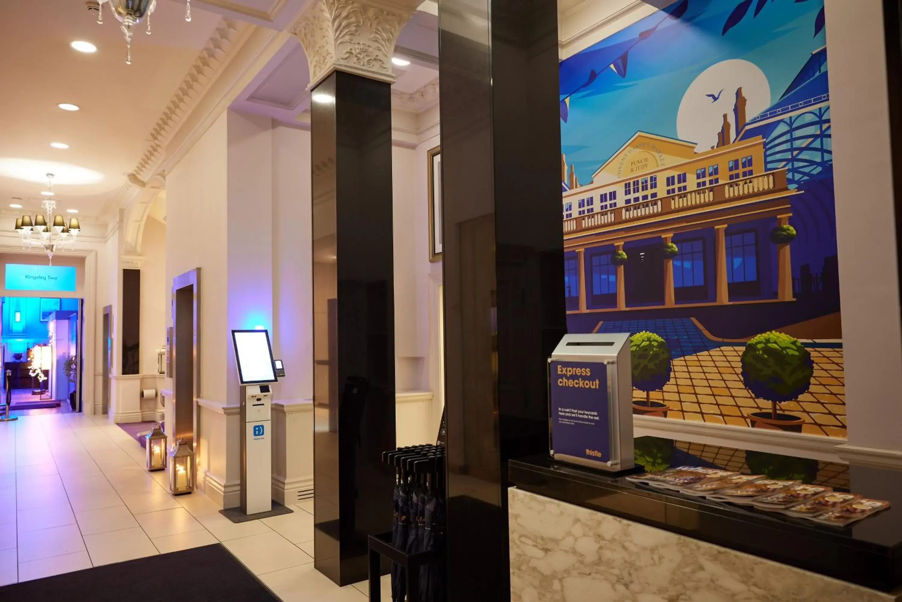 Lobby or reception in Thistle London Holborn Lobby or reception in Thistle London Holborn